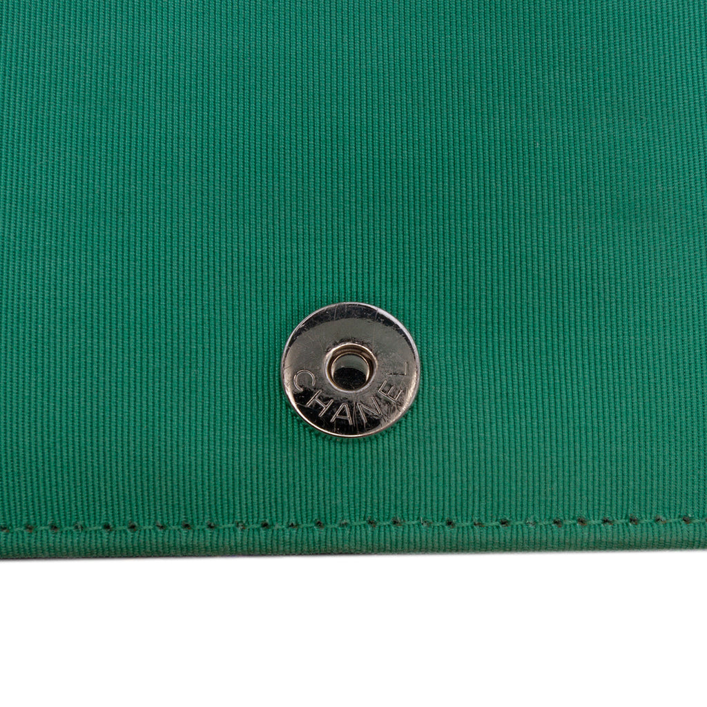 Chanel Quilted Boucle Tweed Robot Charm Wallet On Chain