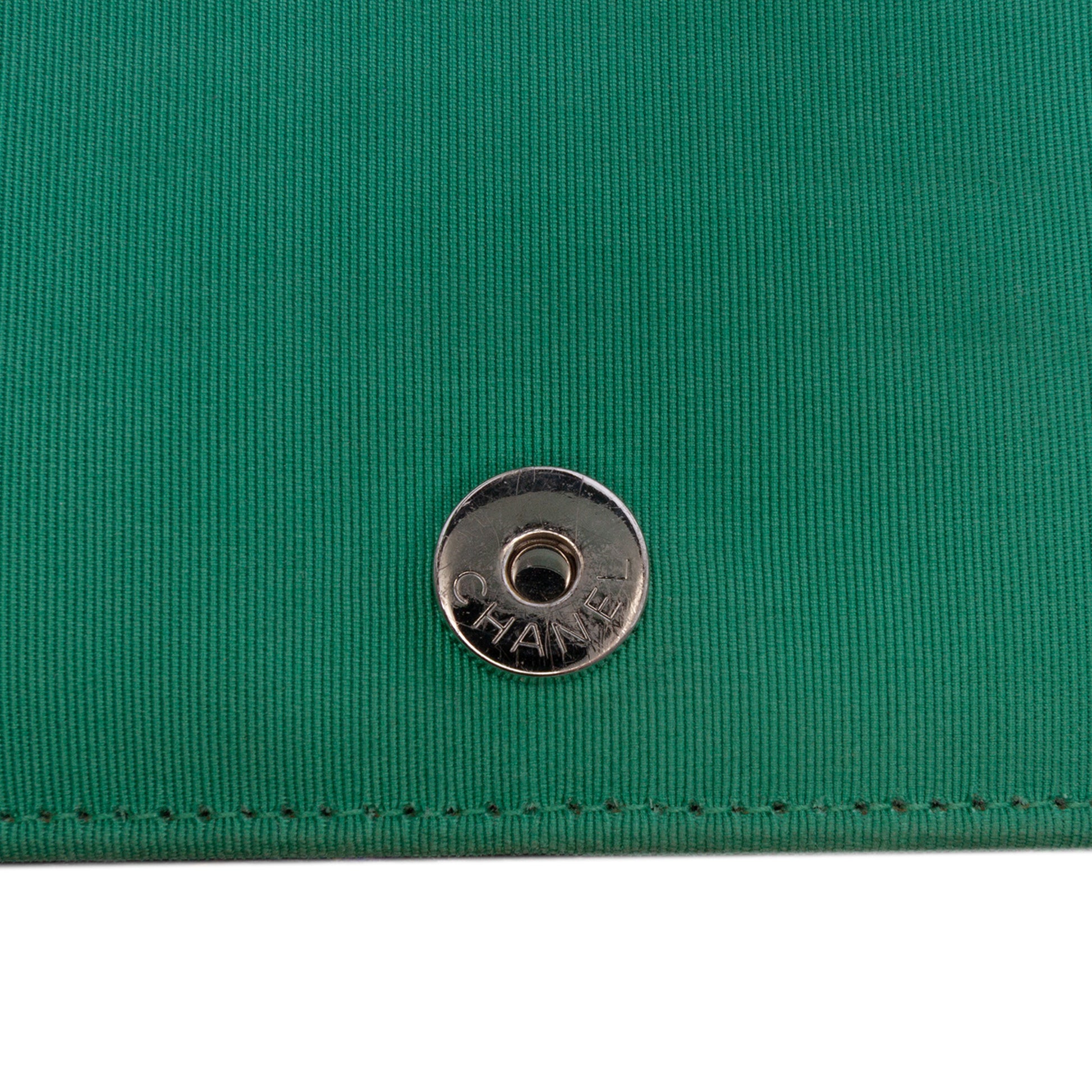 Chanel Quilted Boucle Tweed Robot Charm Wallet On Chain