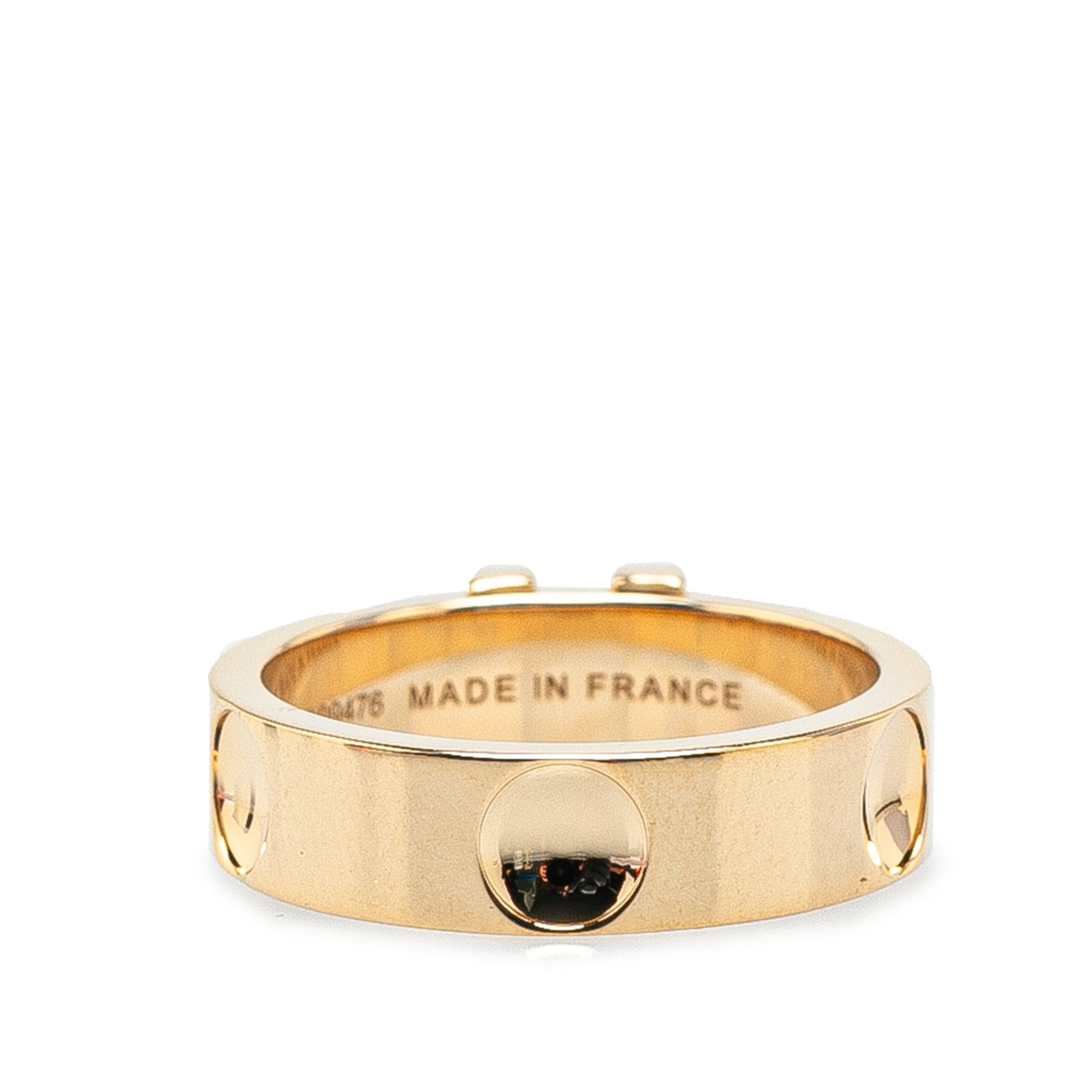 Louis Vuitton 18K Yellow Gold Empreinte Ring
