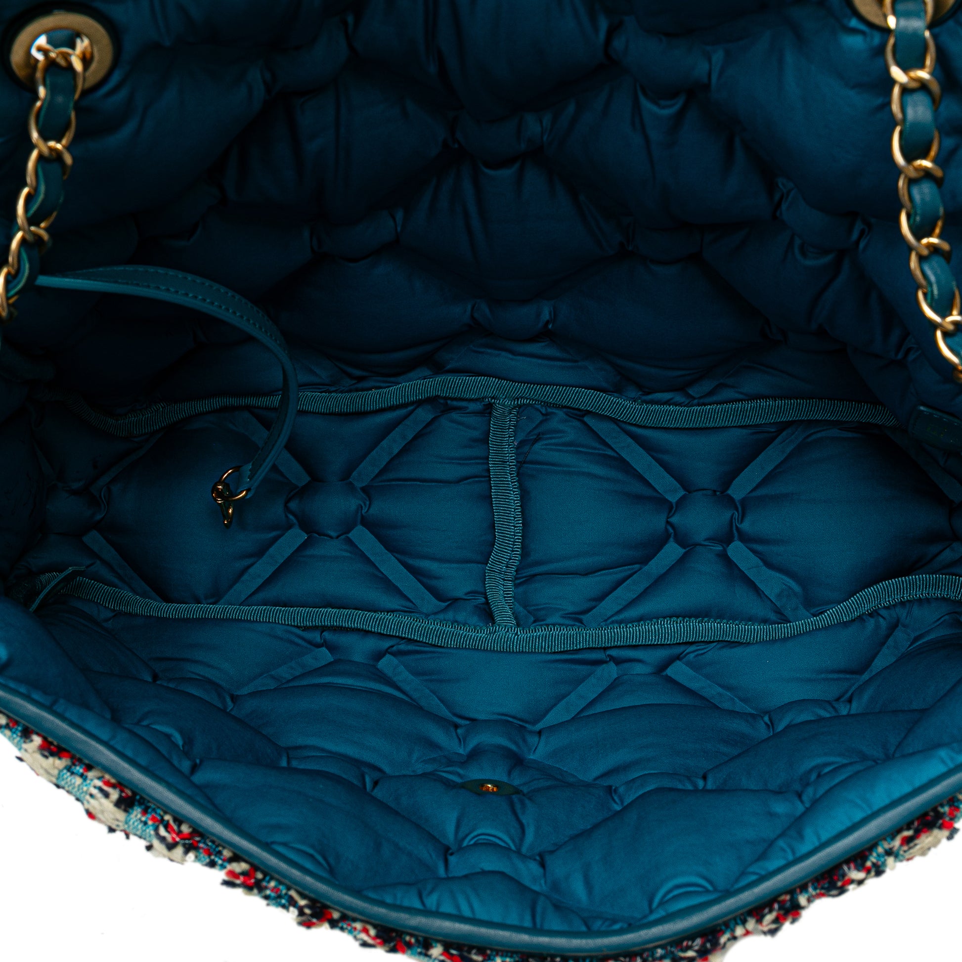 Chanel Maxi Tweed Chesterfield Single Flap