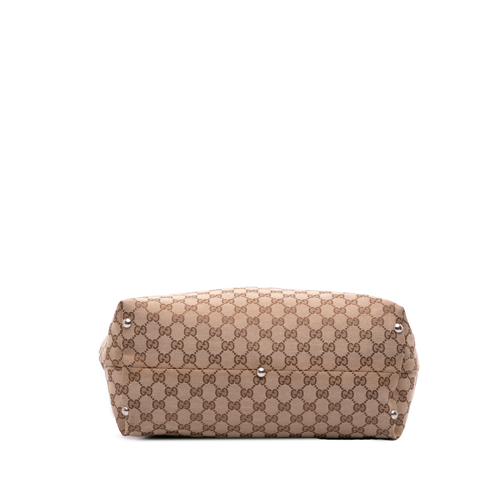 Gucci Medium GG Canvas Icon Bit Tote