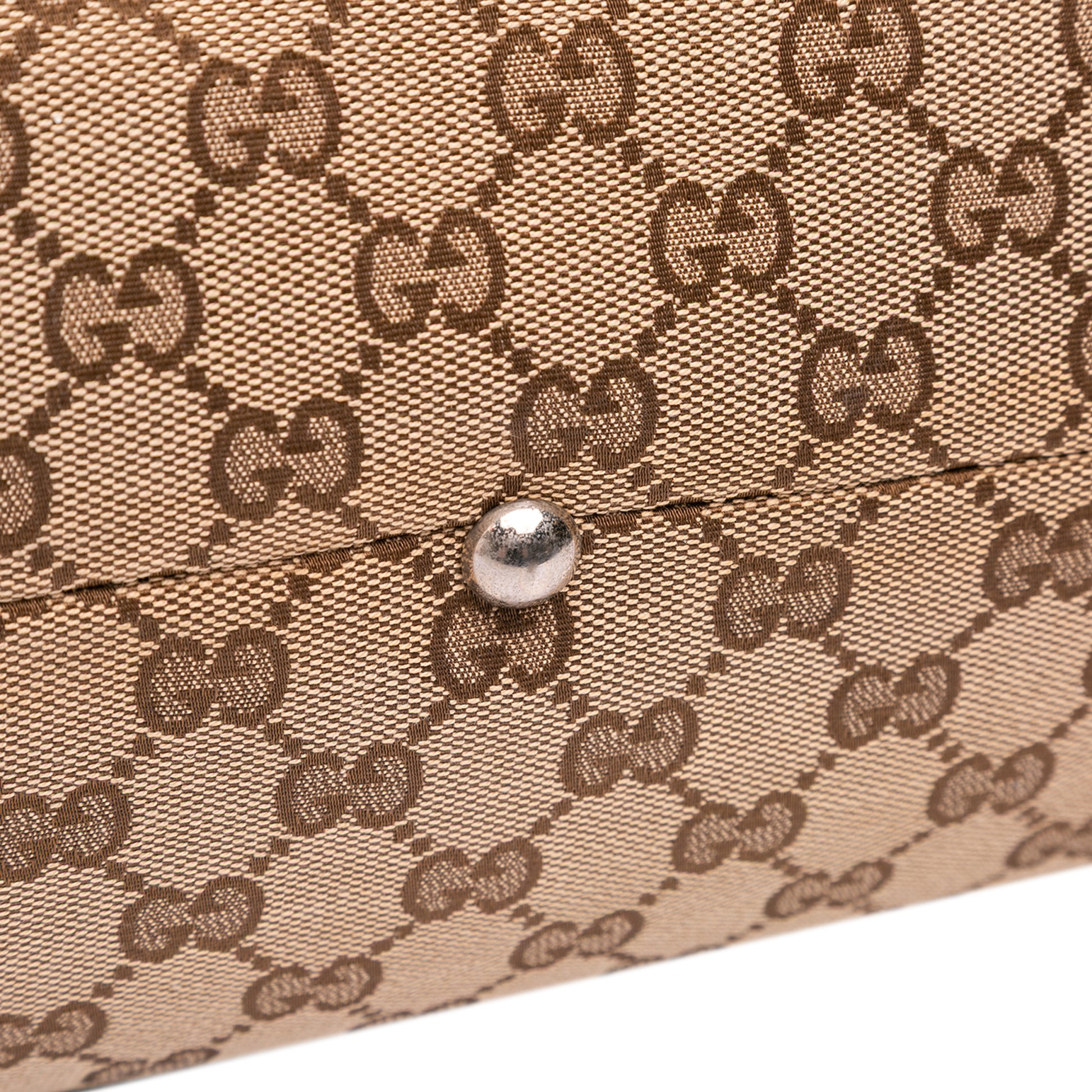 Gucci Medium GG Canvas Icon Bit Tote