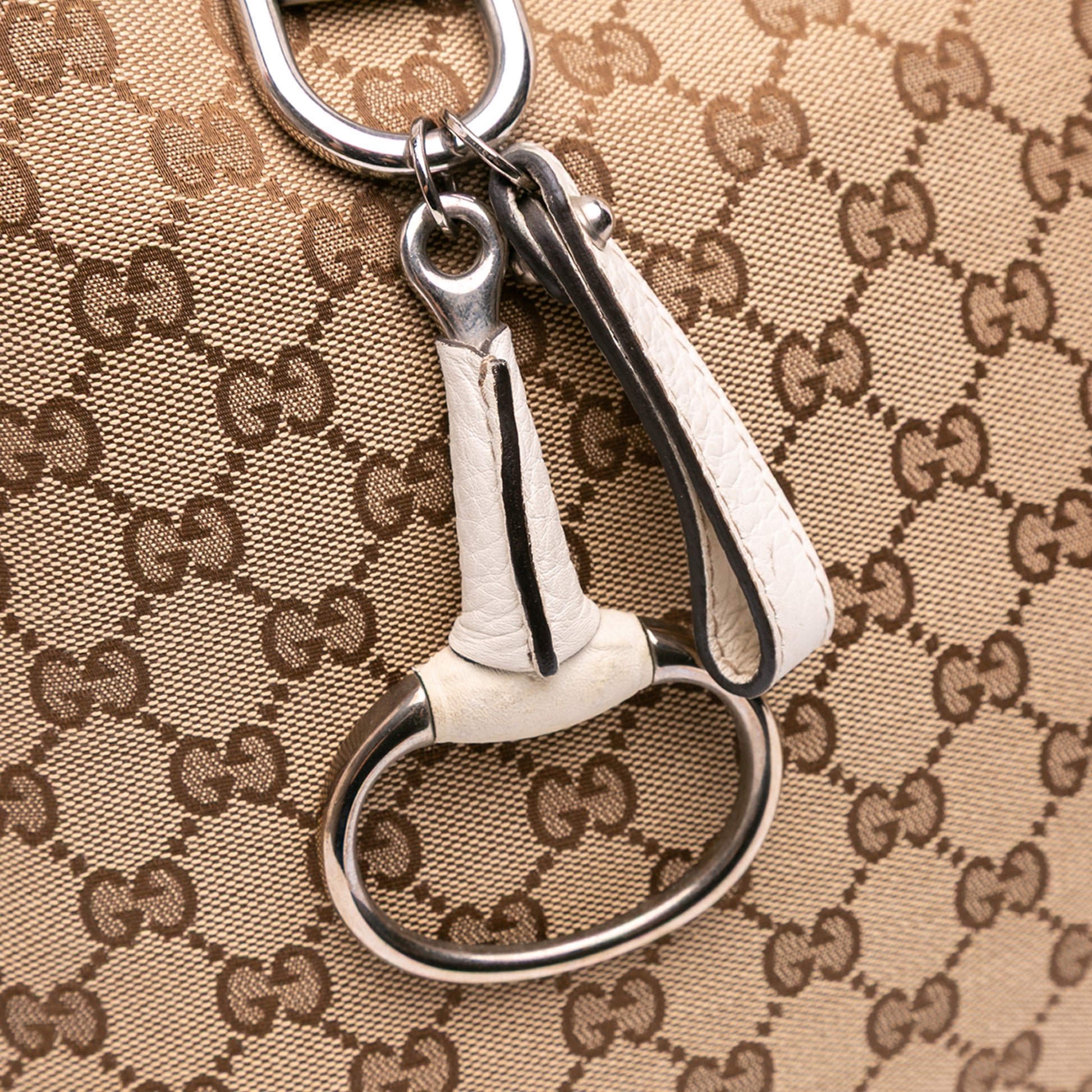 Gucci Medium GG Canvas Icon Bit Tote