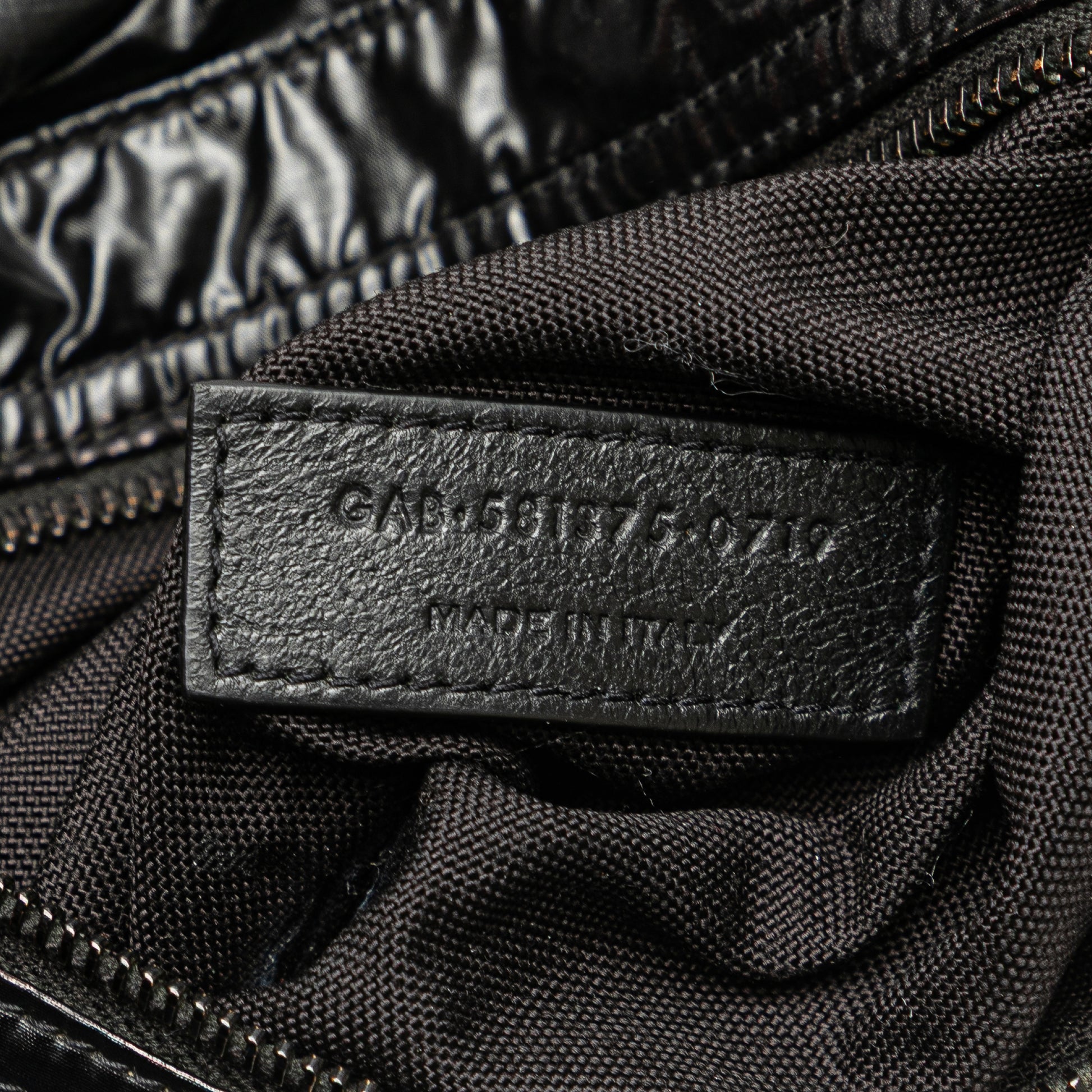 Saint Laurent Nylon Nuxx Belt Bag