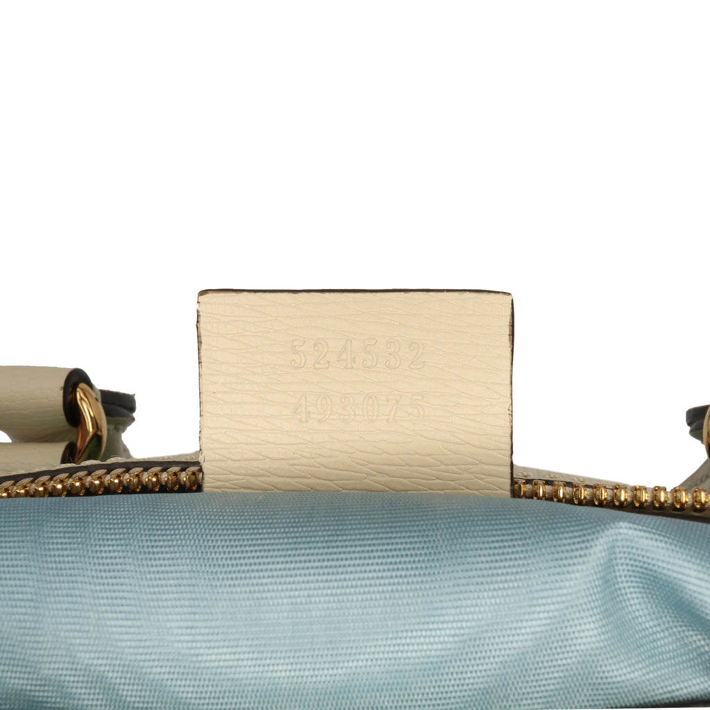 Gucci Yuko Higuchi Medium Coated Canvas Ophidia Web Satchel