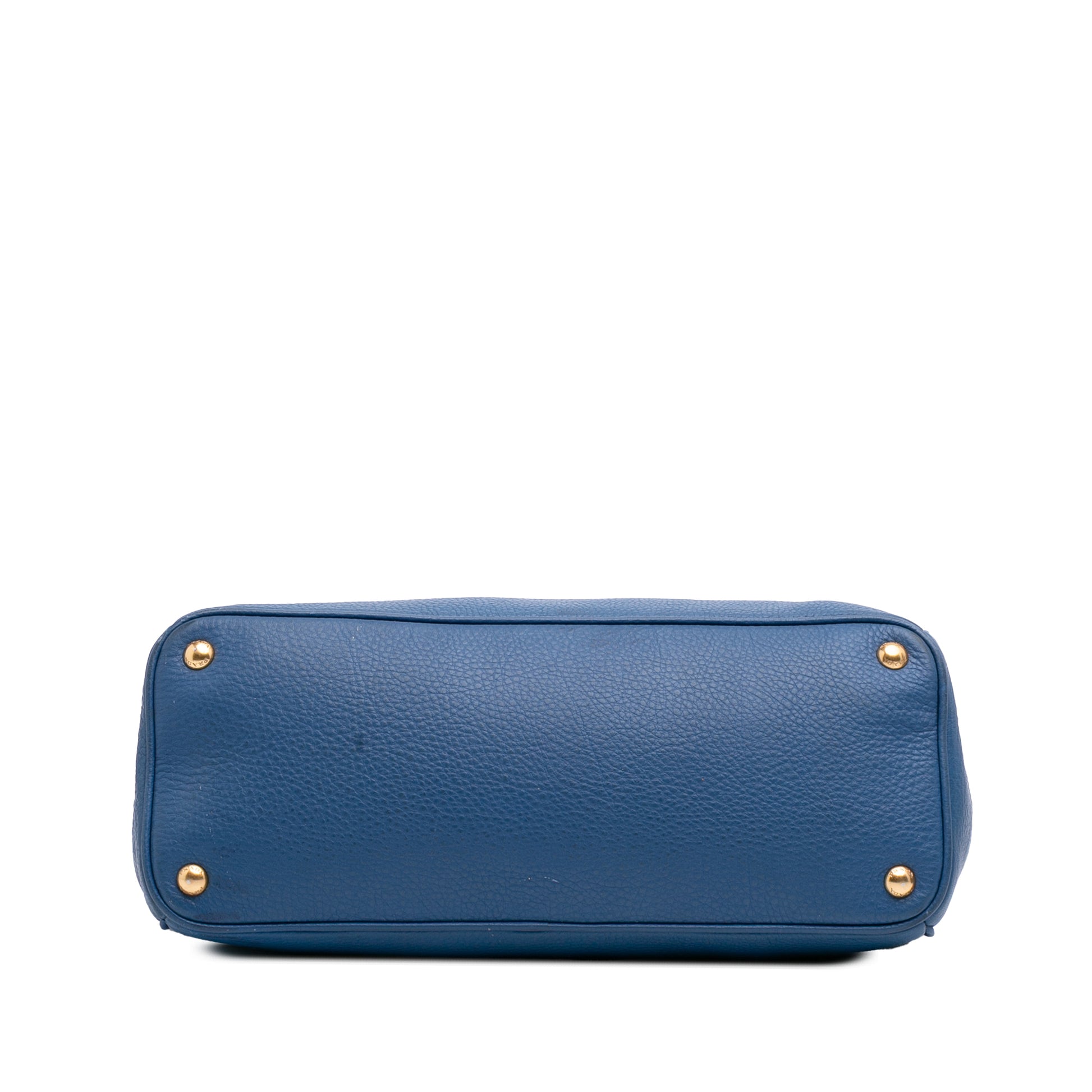 Prada Vitello Daino Double Zip Convertible Tote