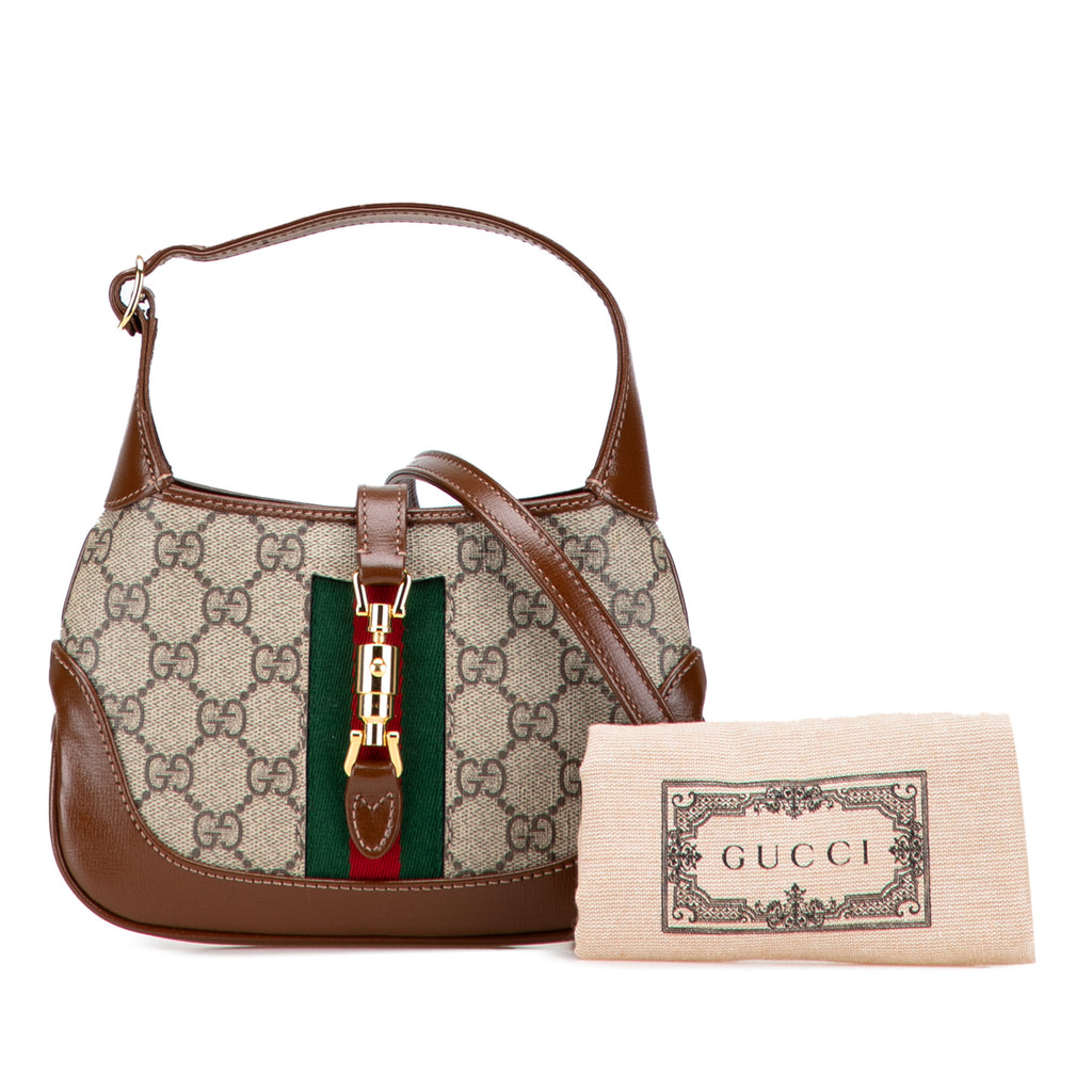 Gucci Mini GG Supreme Jackie 1961 Crossbody