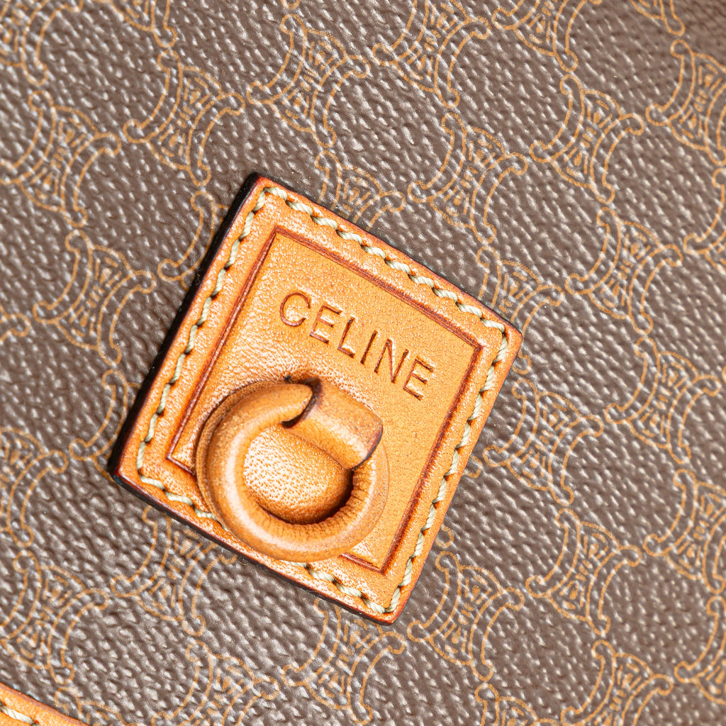 Celine Macadam Coated Canvas Crossbody
