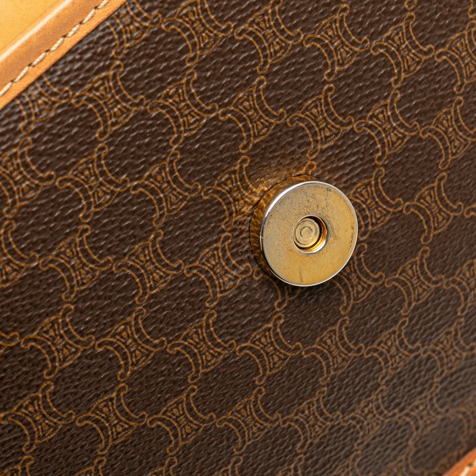 Celine Macadam Coated Canvas Crossbody