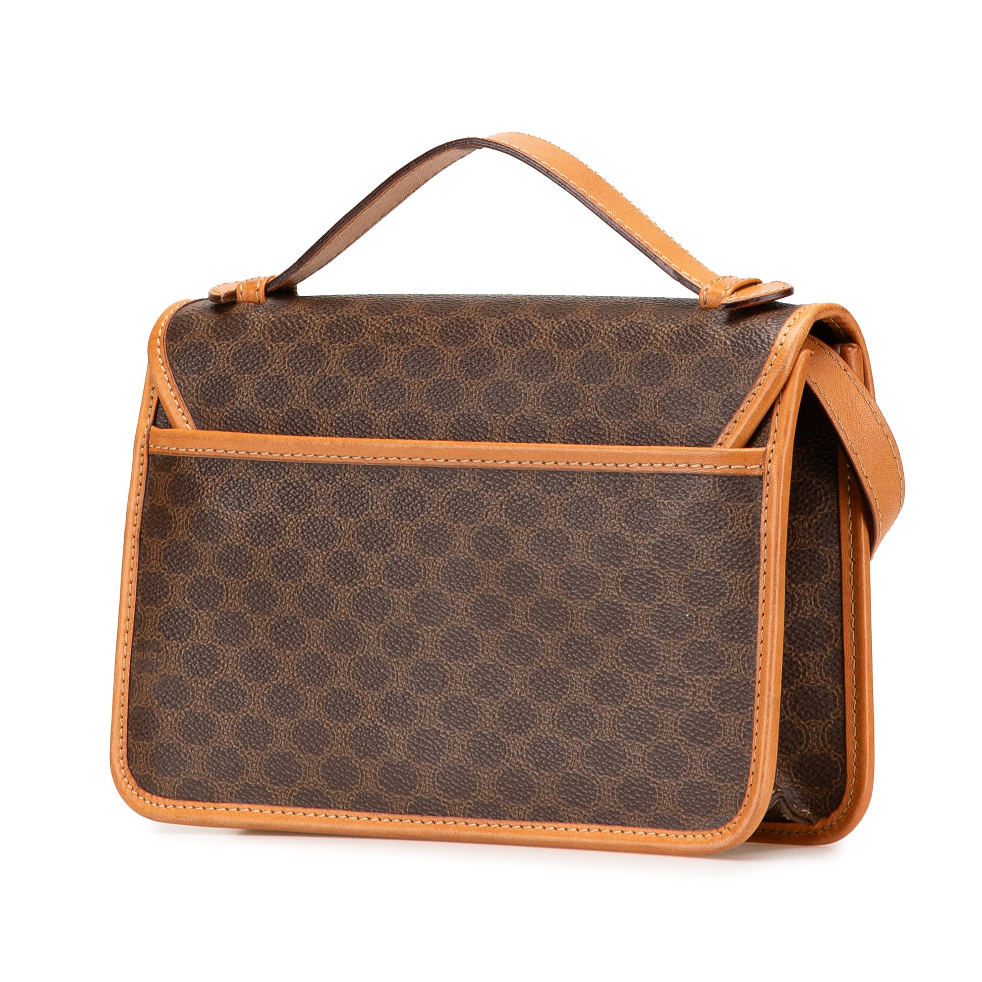 Celine Macadam Coated Canvas Crossbody