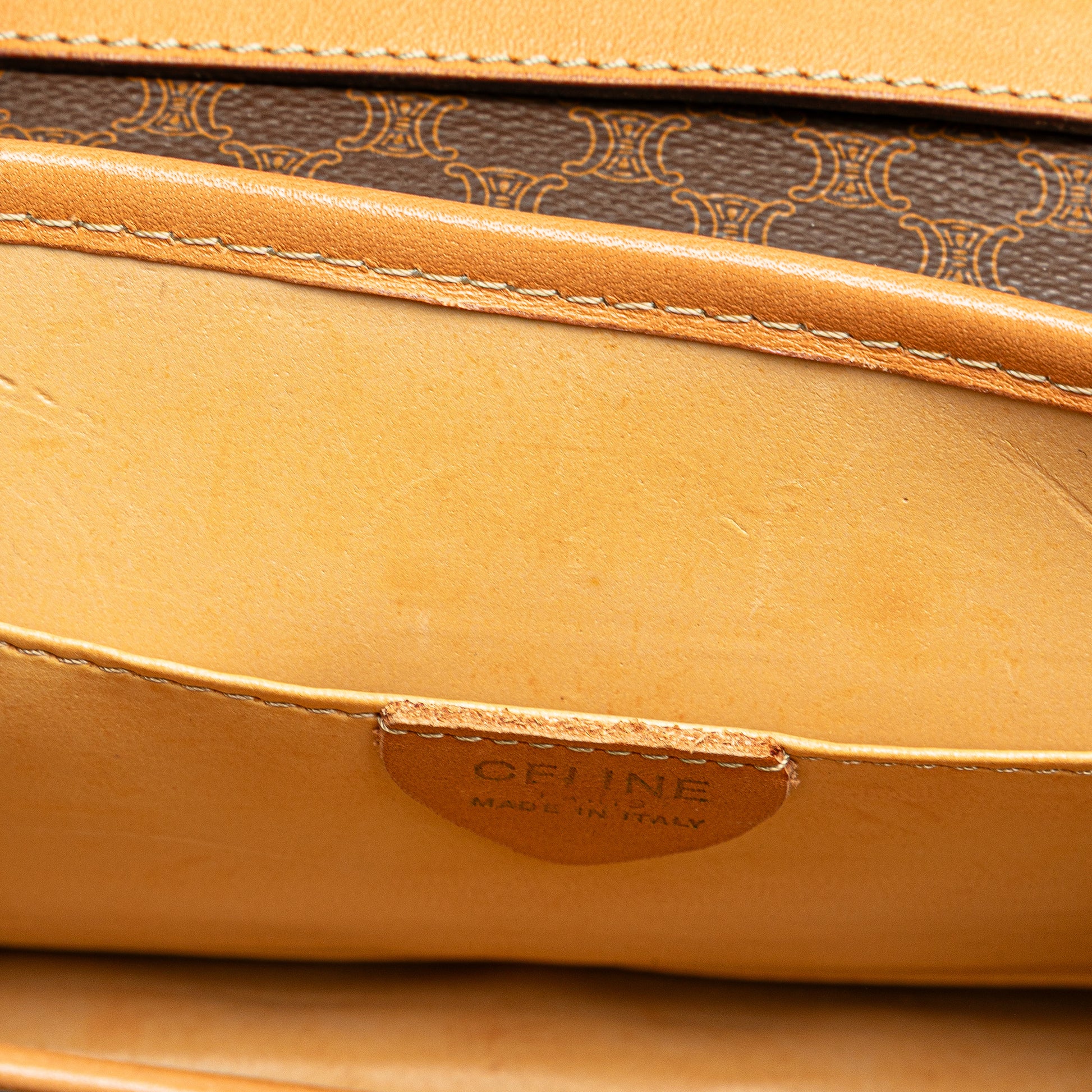 Celine Macadam Coated Canvas Crossbody