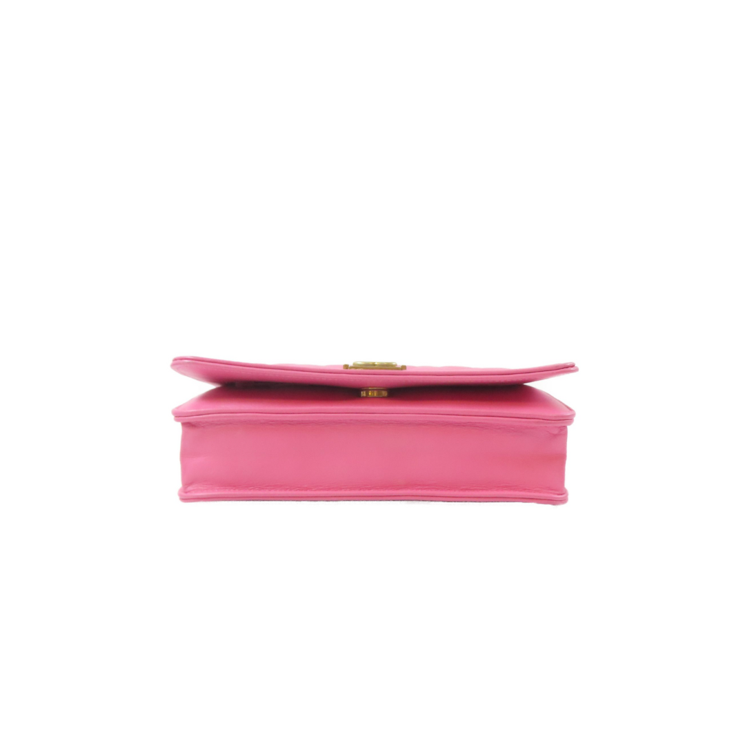 Chanel Pink Diamond Shoulder Bag