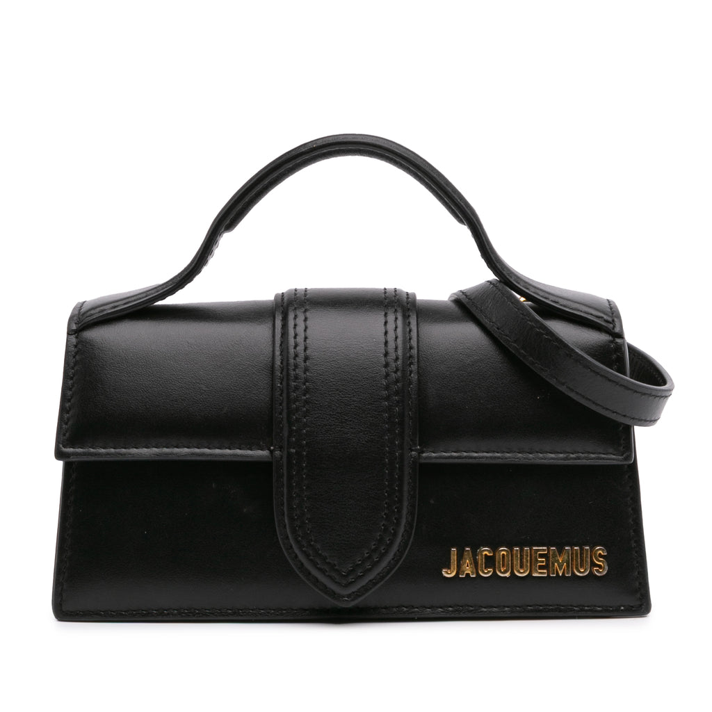 Jacquemus Mini Calfskin Le Bambino Satchel