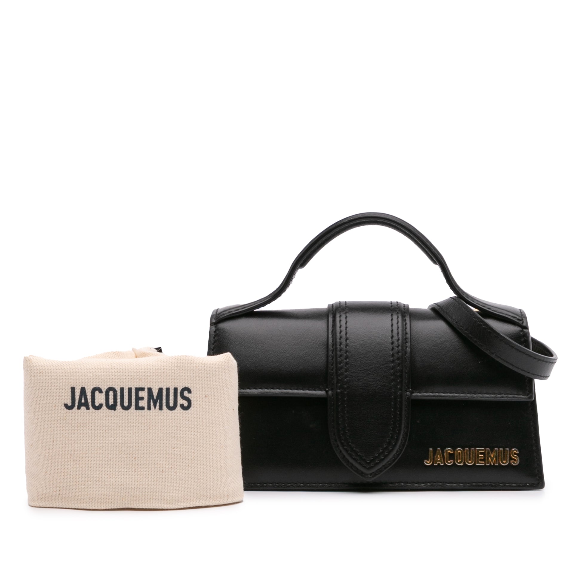 Jacquemus Mini Calfskin Le Bambino Satchel