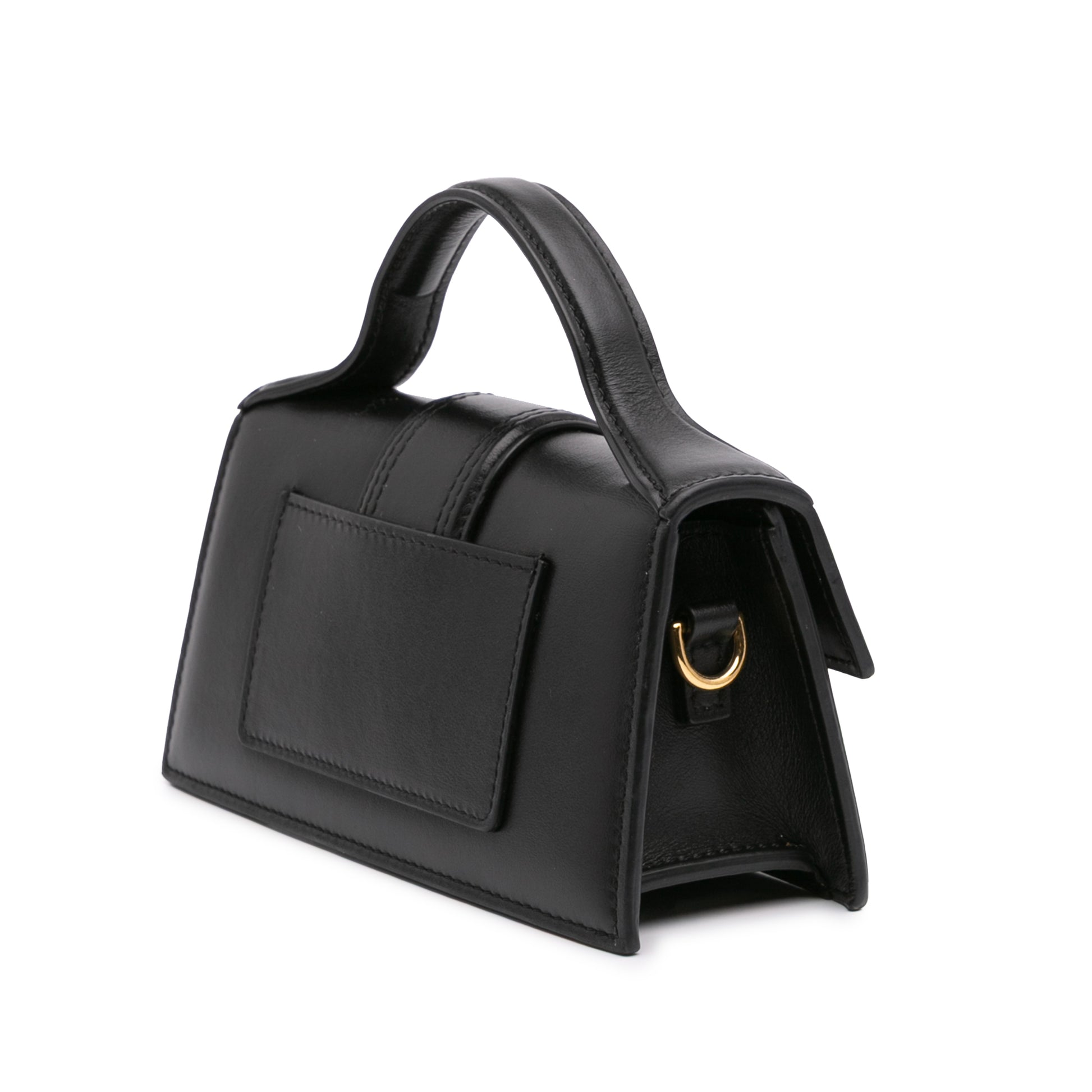 Jacquemus Mini Calfskin Le Bambino Satchel