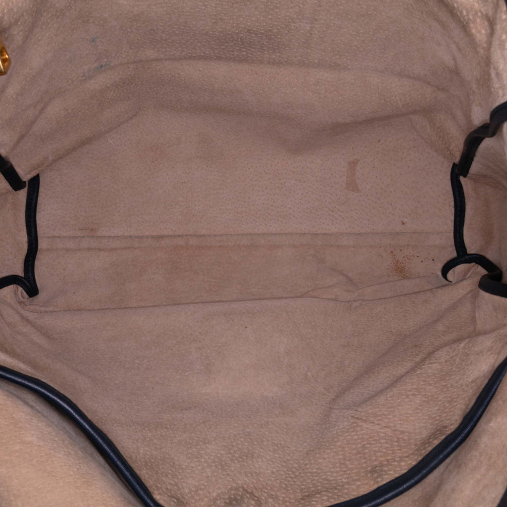 Prada Soft Calf Open Convertible Tote