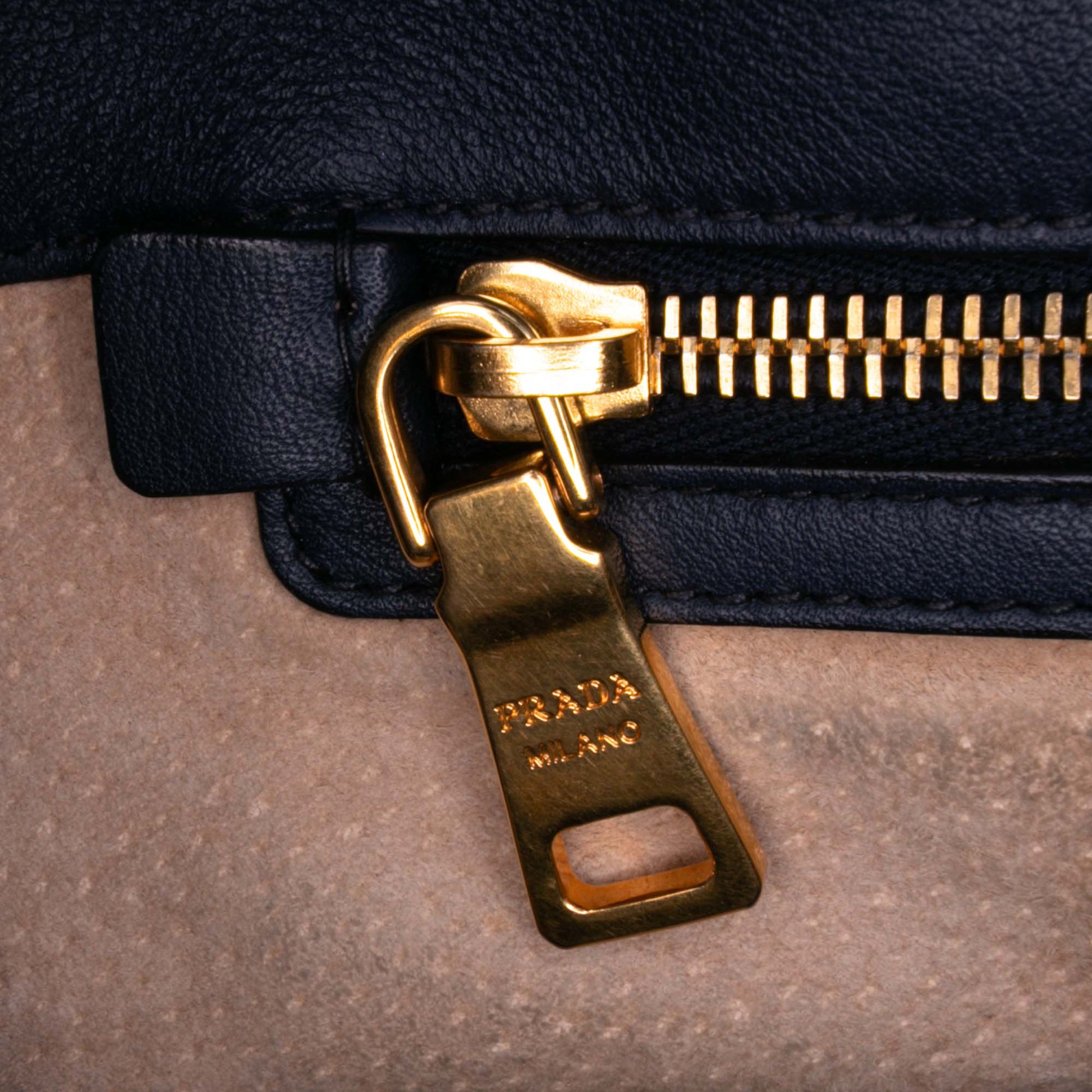 Prada Soft Calf Open Convertible Tote