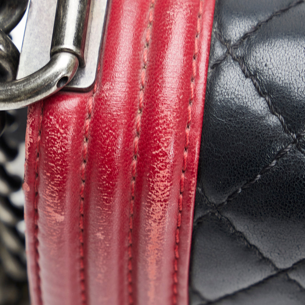 Chanel Small Bicolor Boy