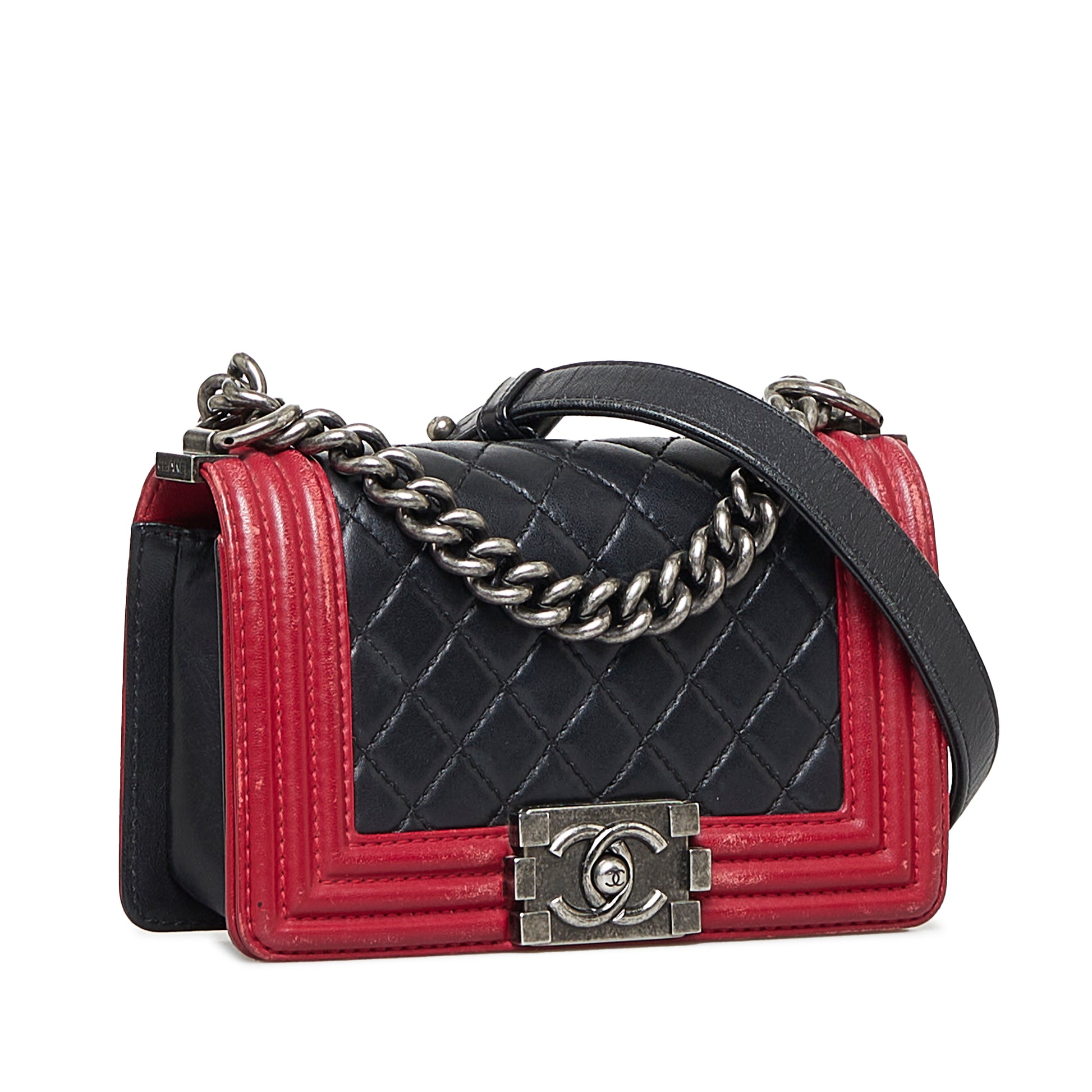 Chanel Small Bicolor Boy