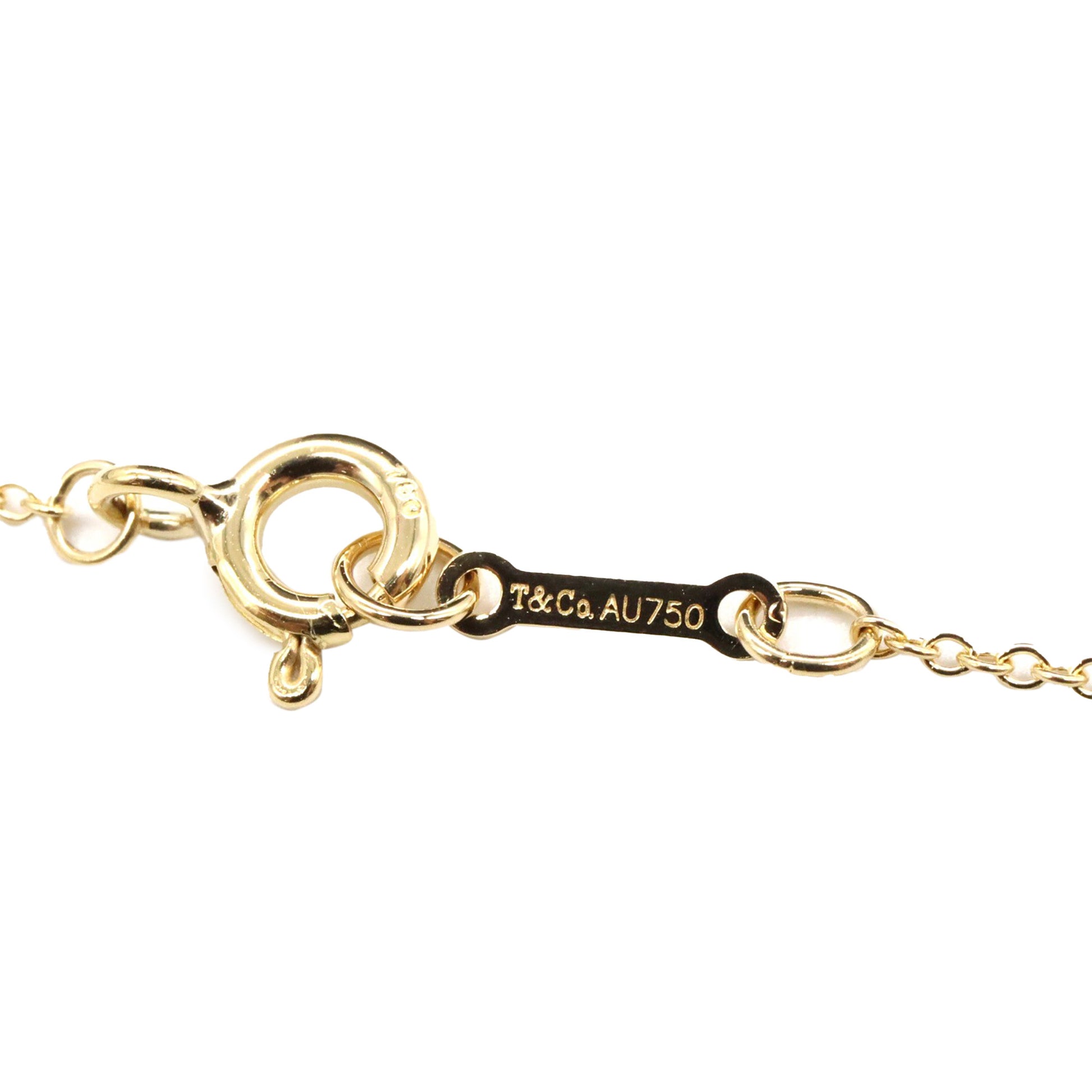 Tiffany 18K Yellow Gold Paloma Picasso Loving Heart Necklace