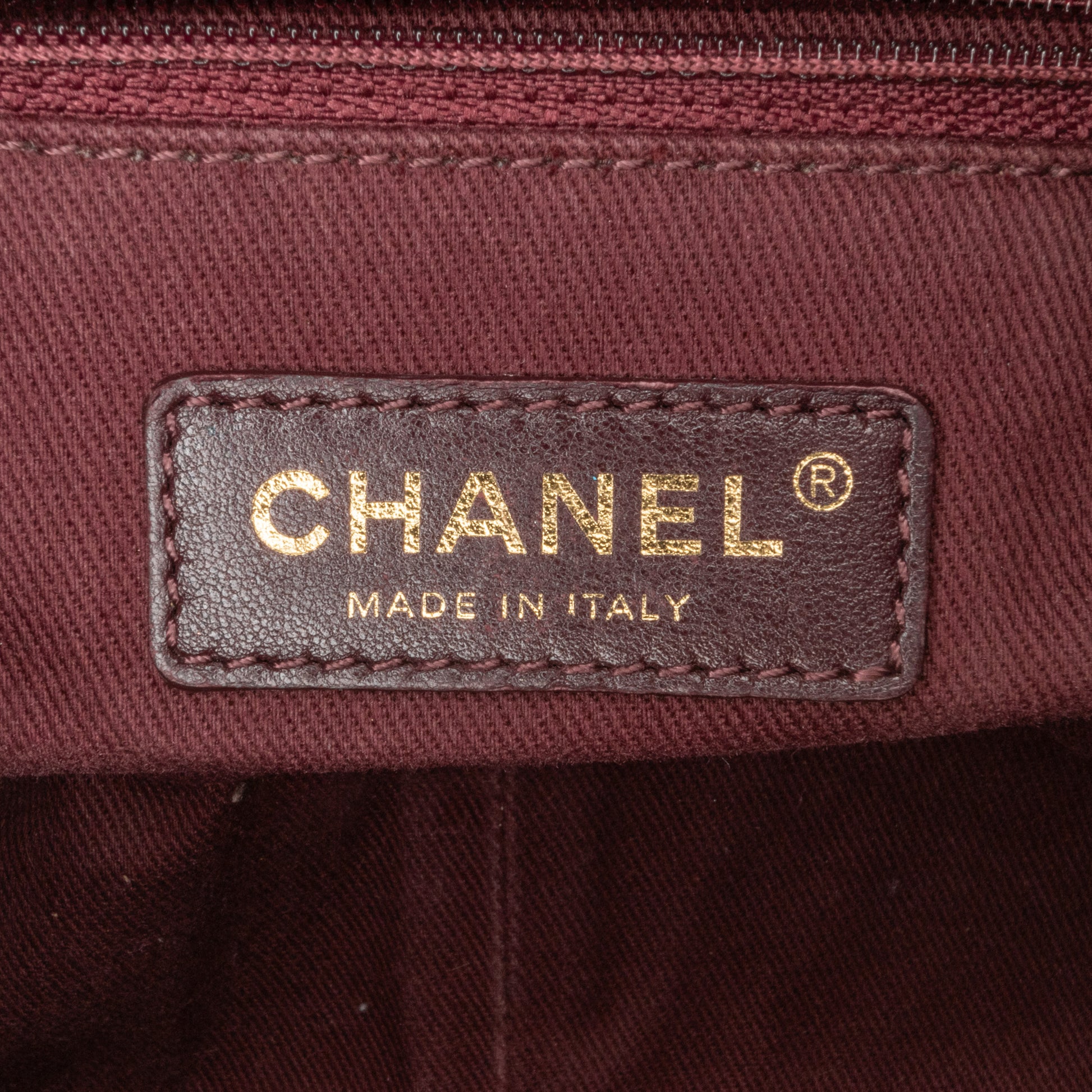 Chanel CC Quilted Lambskin Tassel and Border Embellished Flap