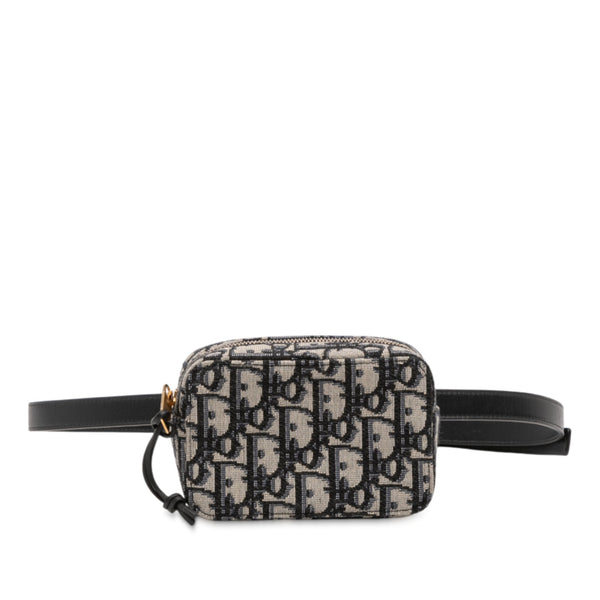 Dior Oblique Canvas Belt Pouch