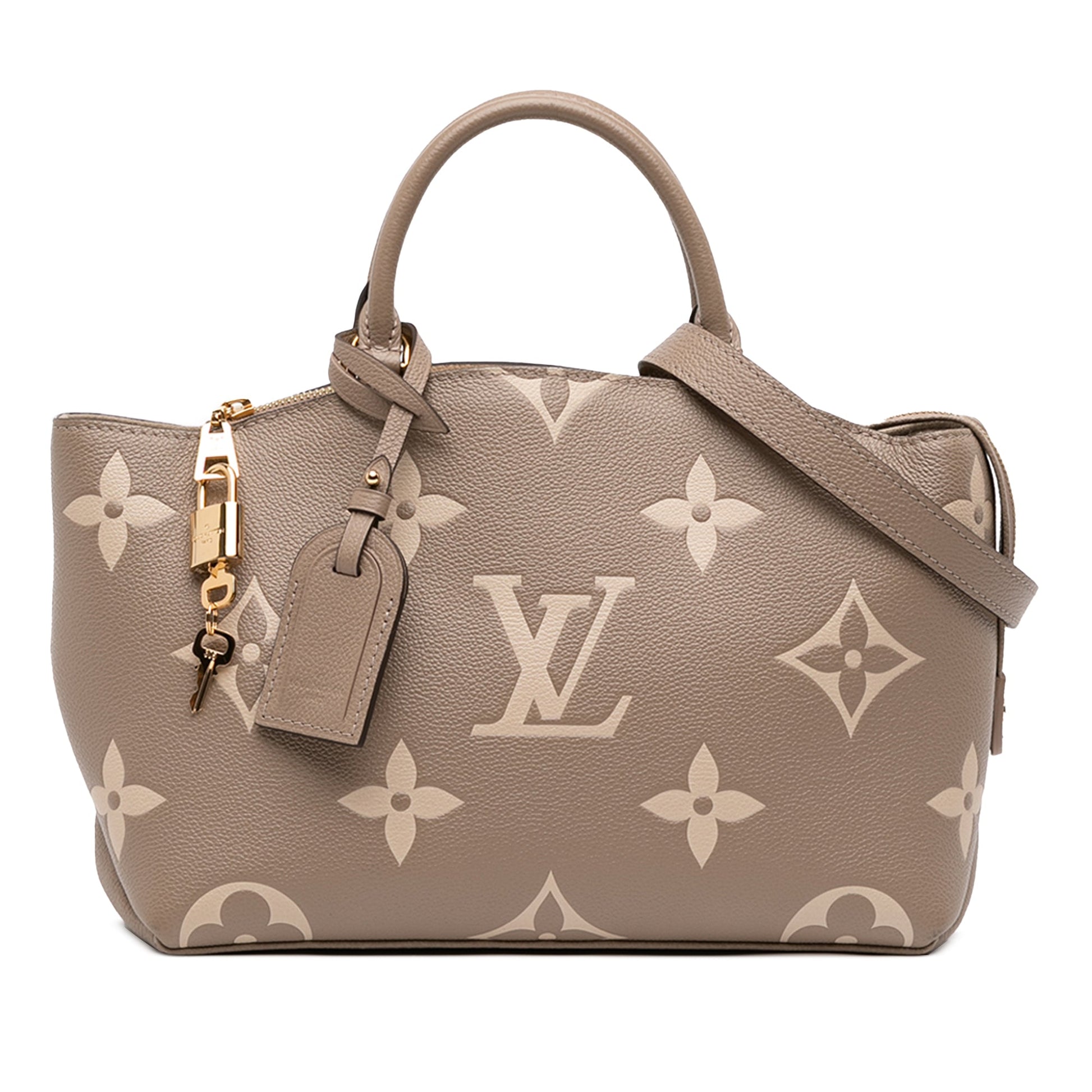 Louis Vuitton Bicolor Monogram Empreinte Giant Petit Palais