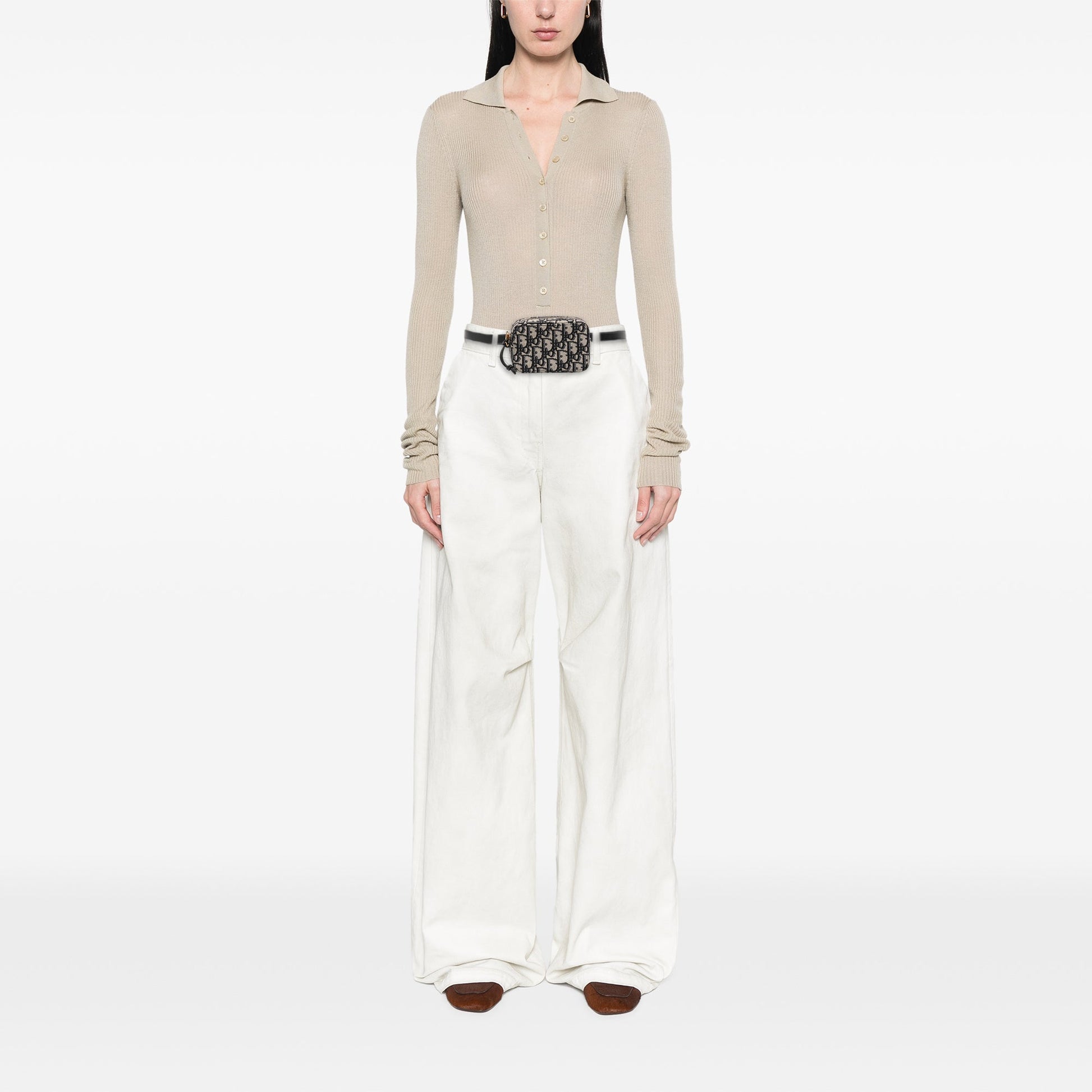 Dior Oblique Canvas Belt Pouch