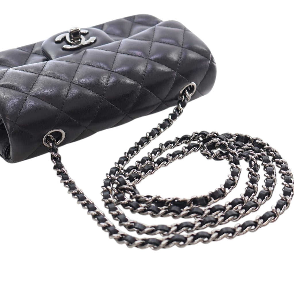 Chanel Extra Mini Rectangular Classic Lambskin Single Flap