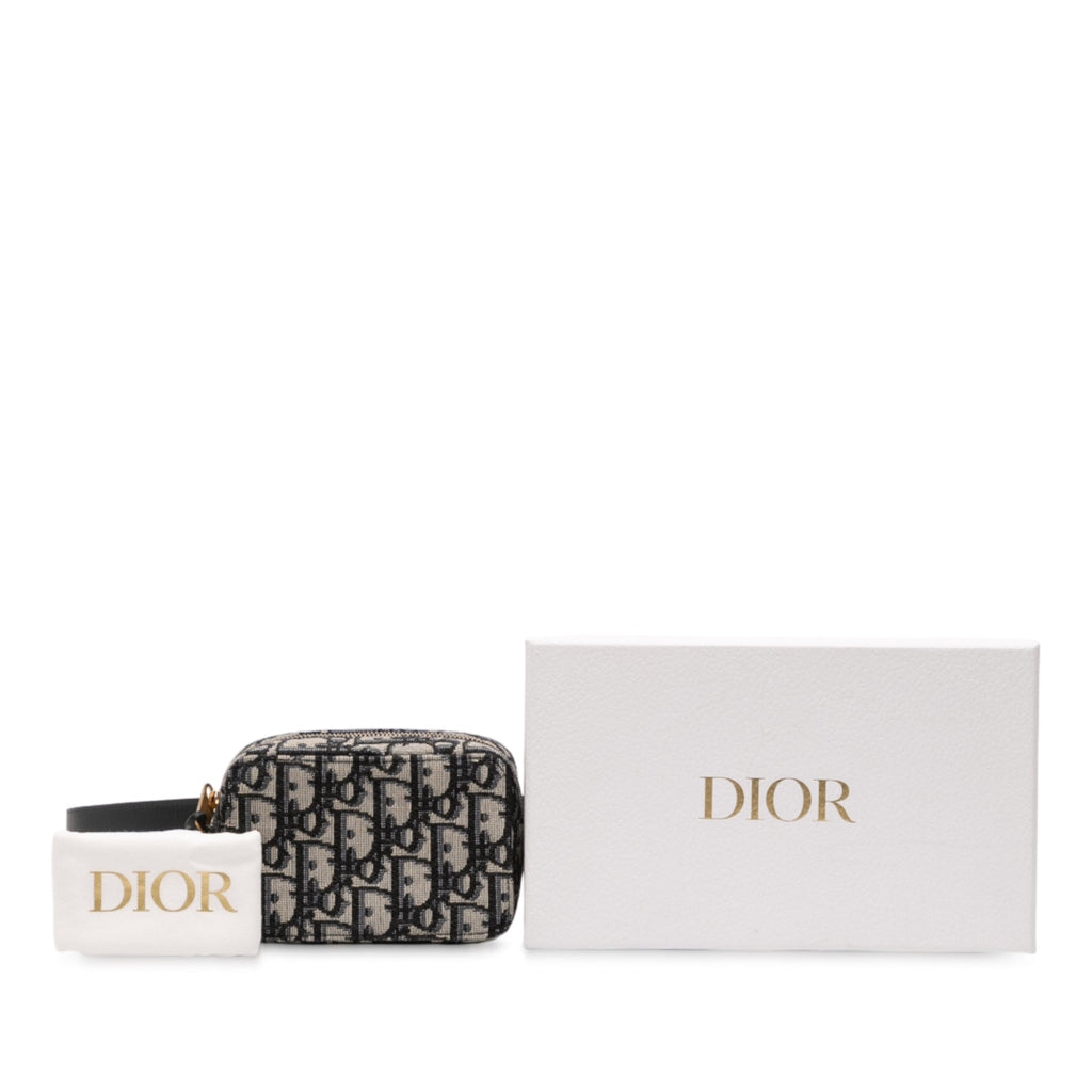 Dior Oblique Canvas Belt Pouch