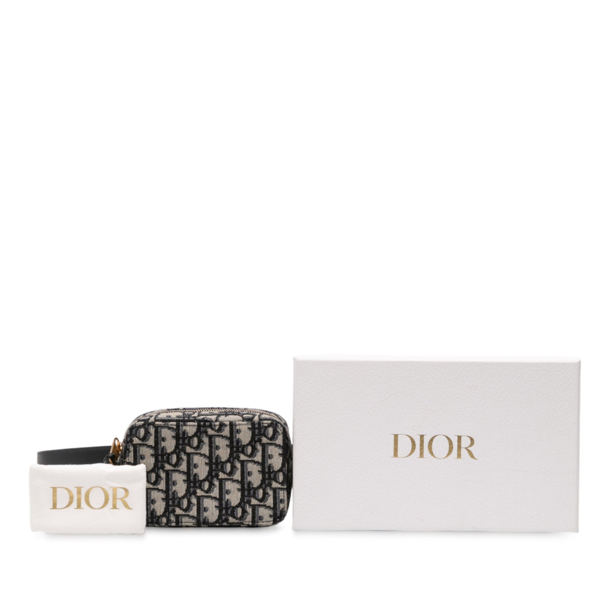 Dior Oblique Canvas Belt Pouch
