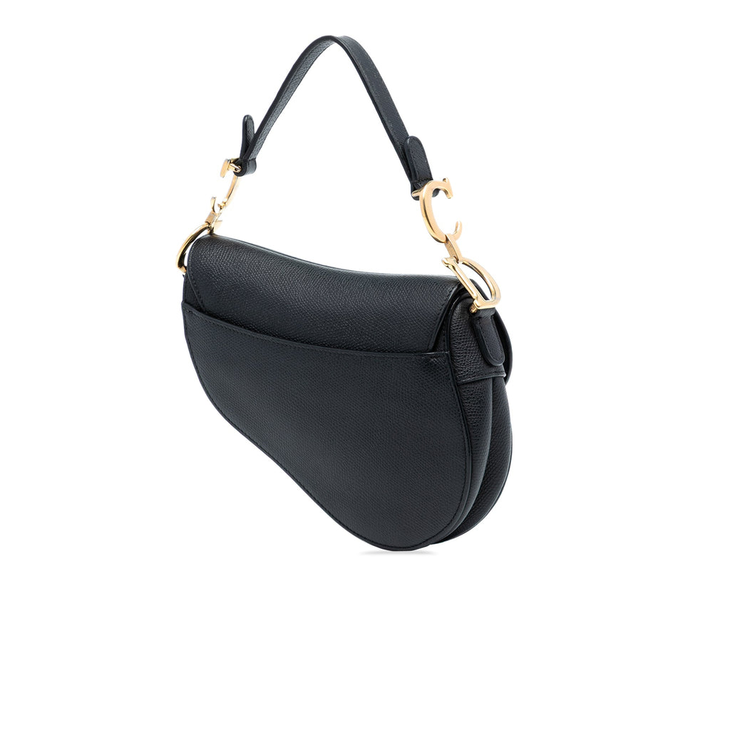 Dior Mini Grained Calfskin Saddle Bag