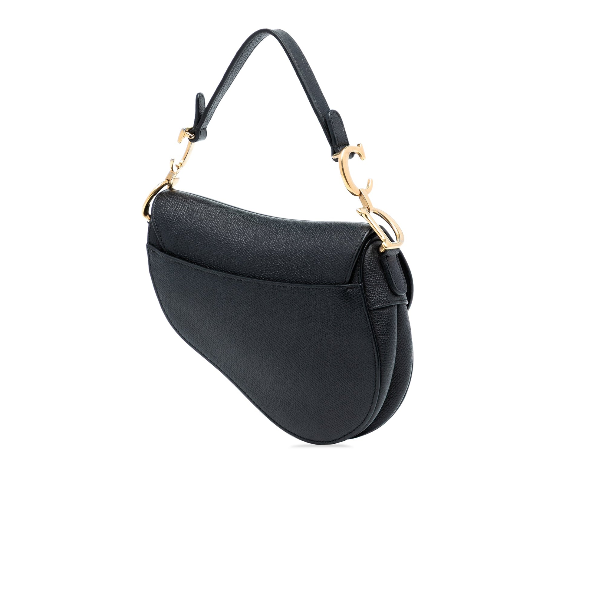 Dior Mini Grained Calfskin Saddle Bag