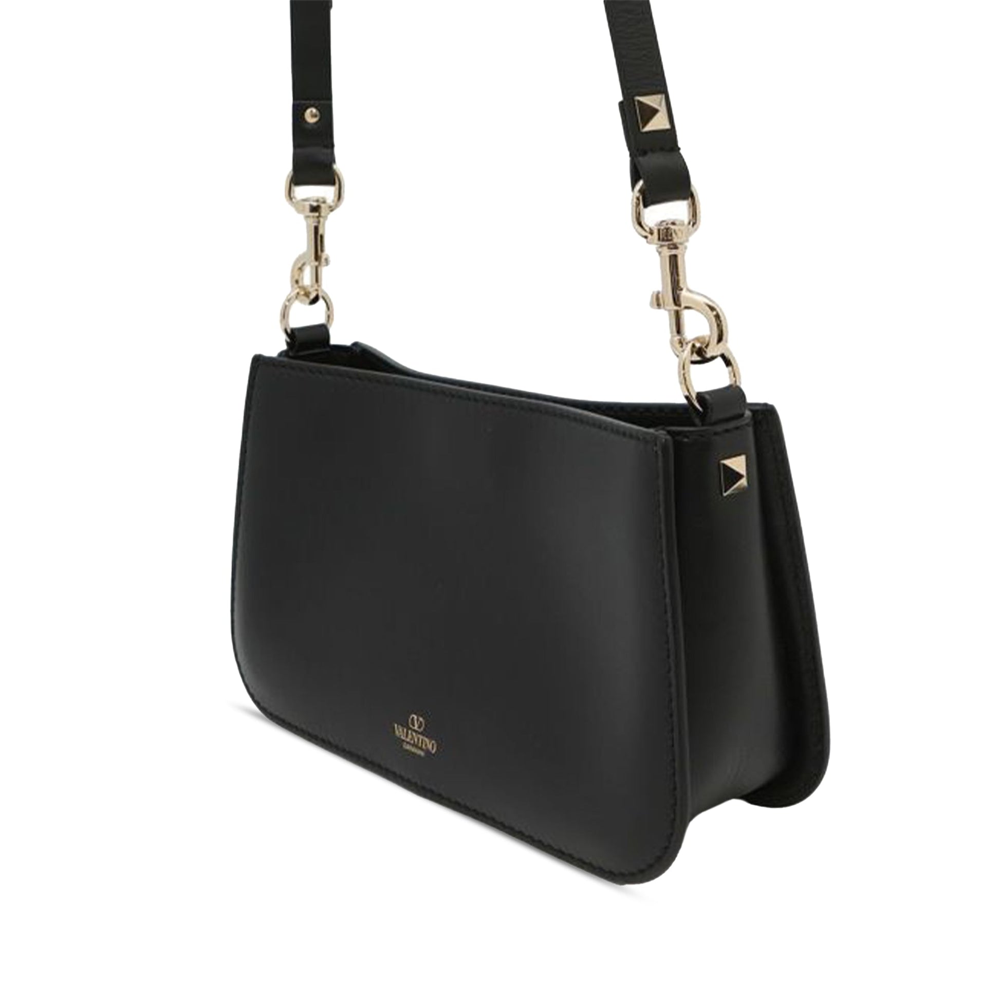 Valentino Calfskin Rockstud Flip Lock Crossbody