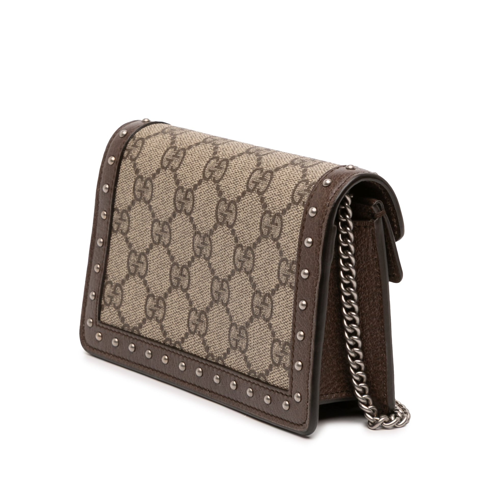 Gucci Mini GG Supreme Studs Dionysus Crossbody