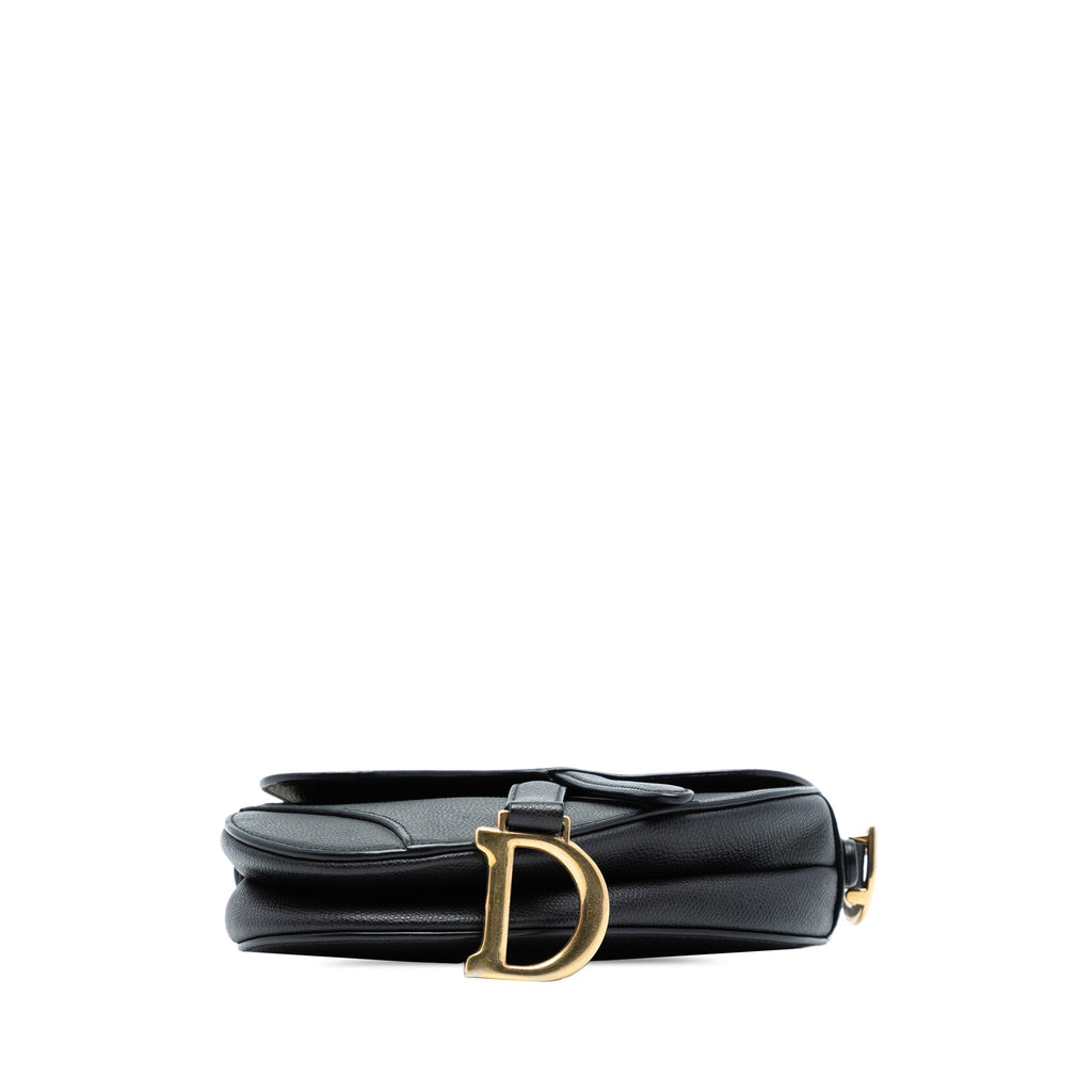 Dior Mini Grained Calfskin Saddle Bag