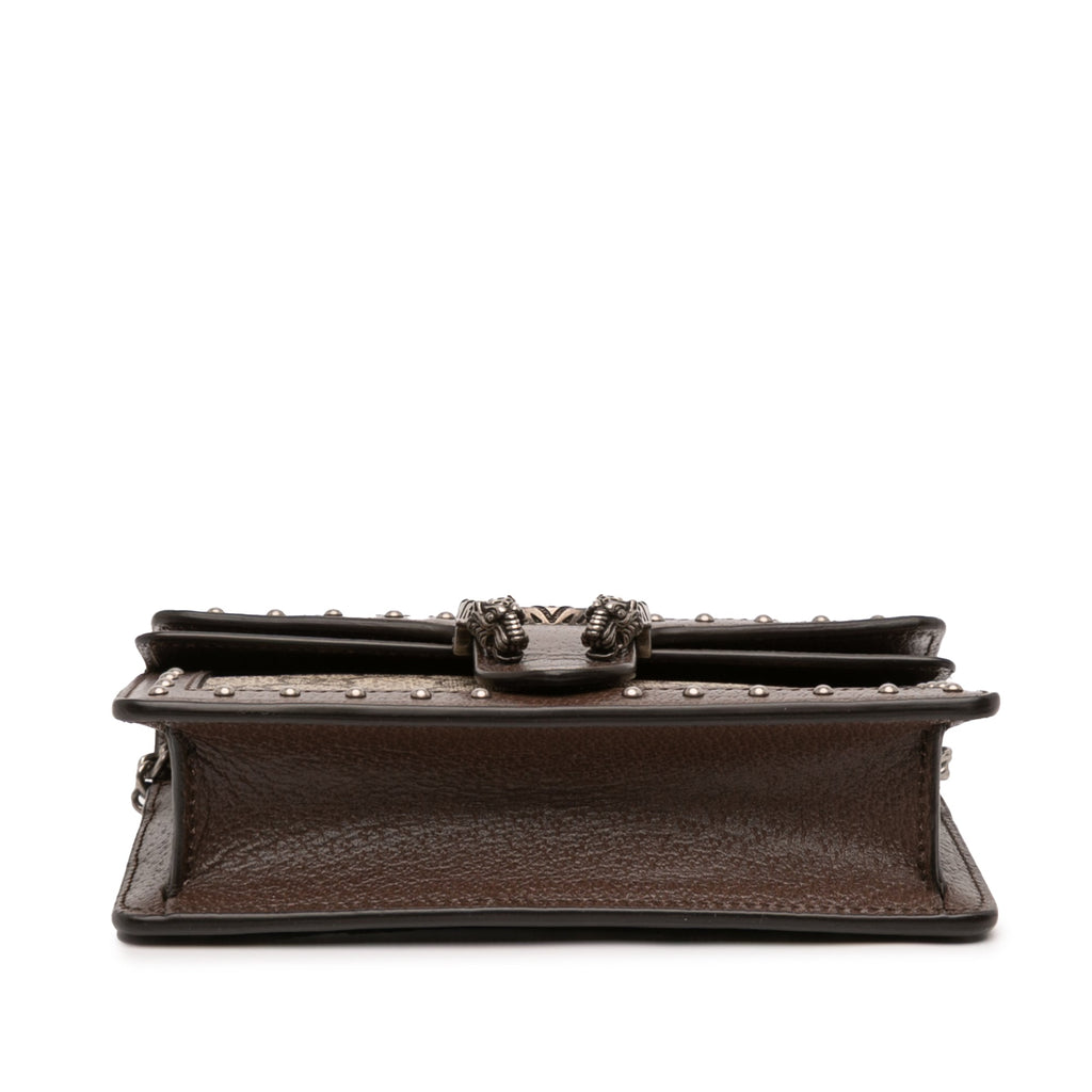 Gucci Mini GG Supreme Studs Dionysus Crossbody