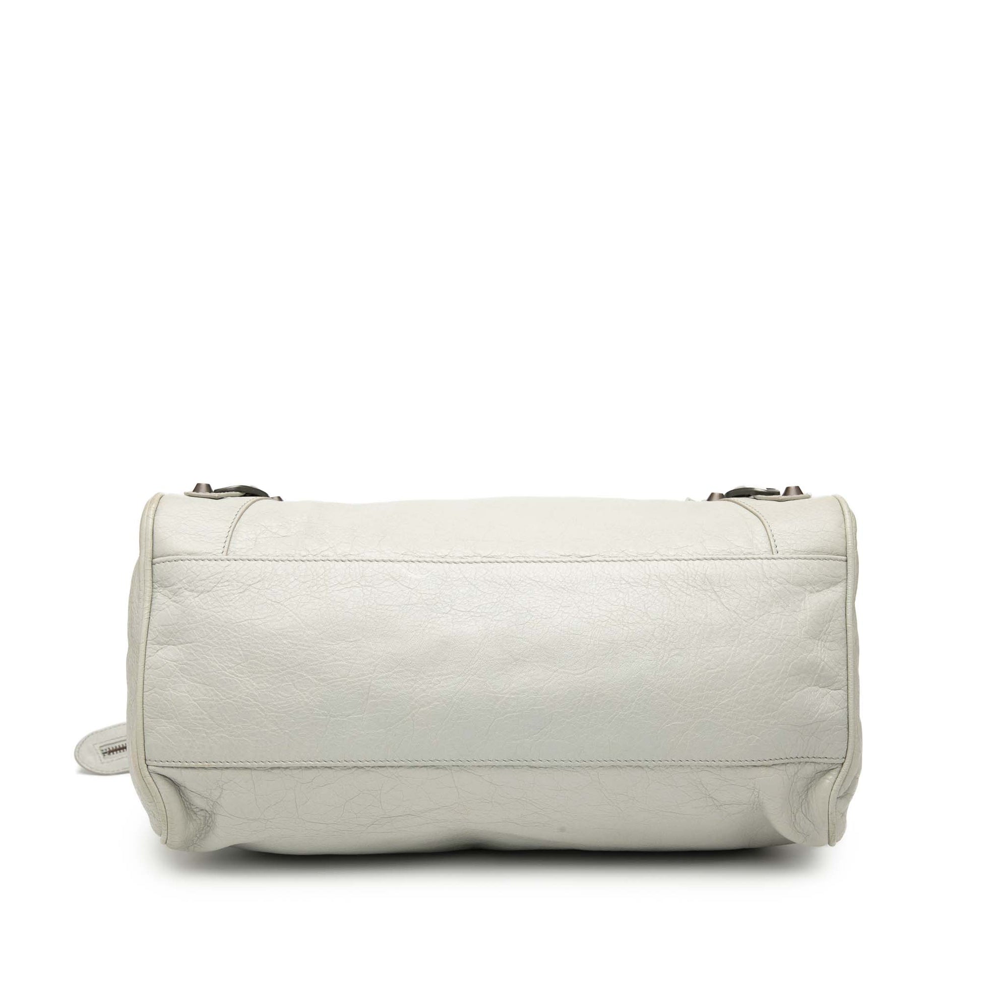 Balenciaga Lambskin Motocross Classic Velo Satchel