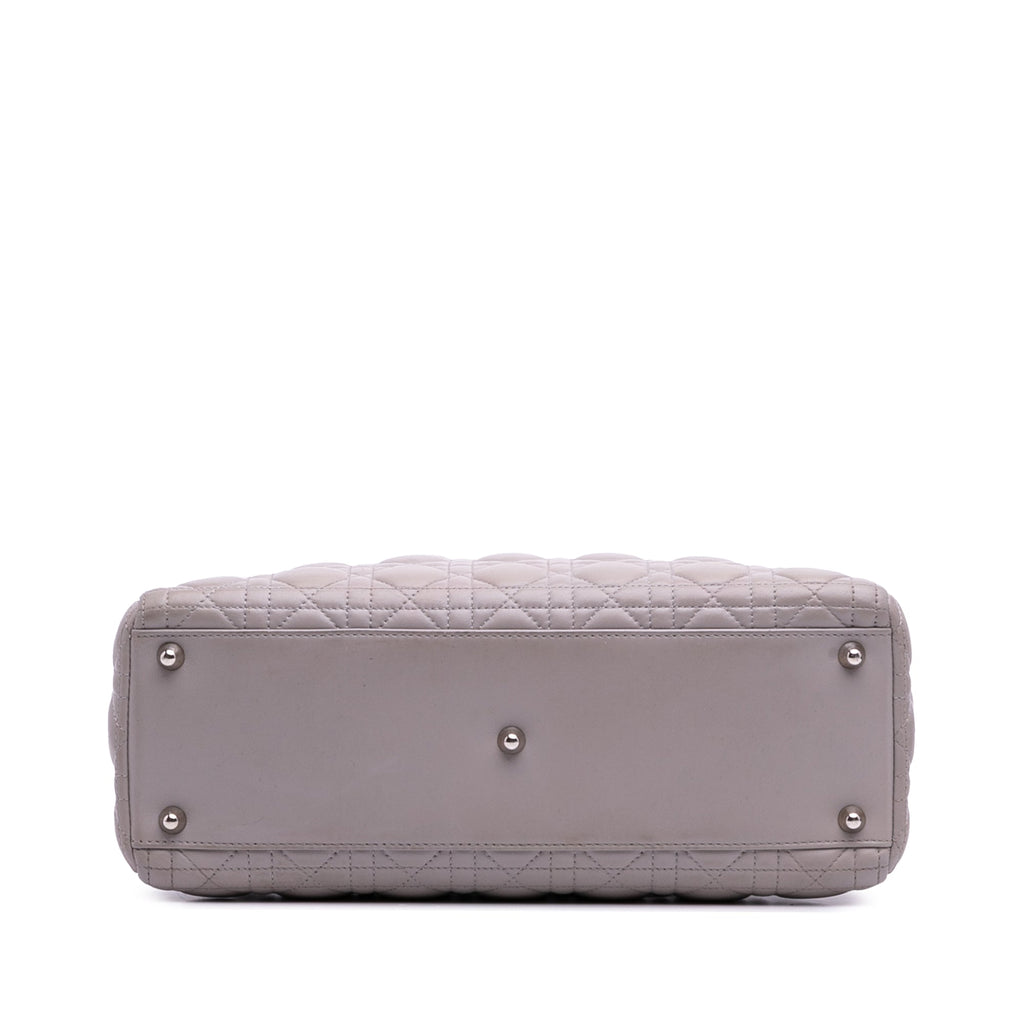 Dior Large Lambskin Cannage Lady Dior