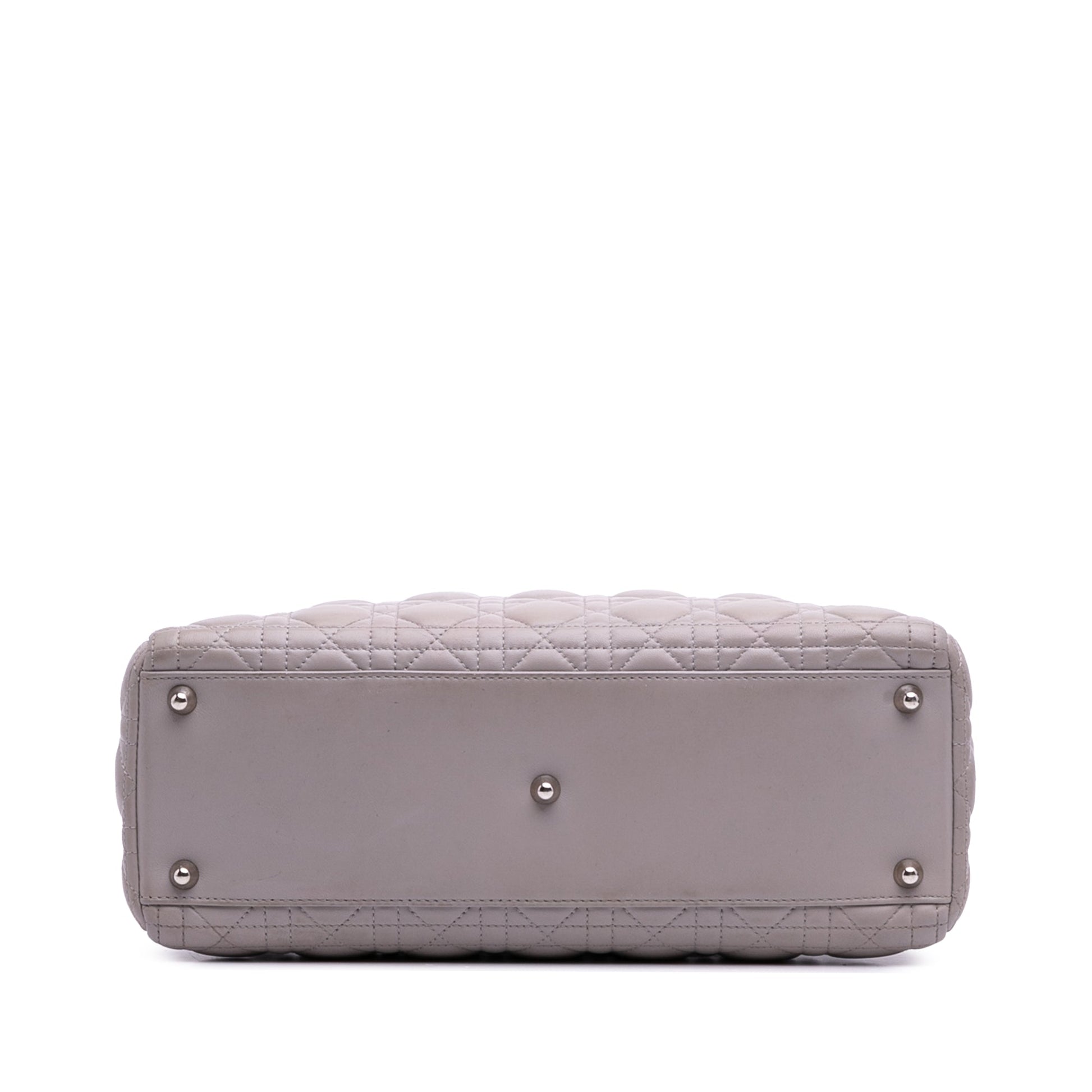Dior Large Lambskin Cannage Lady Dior