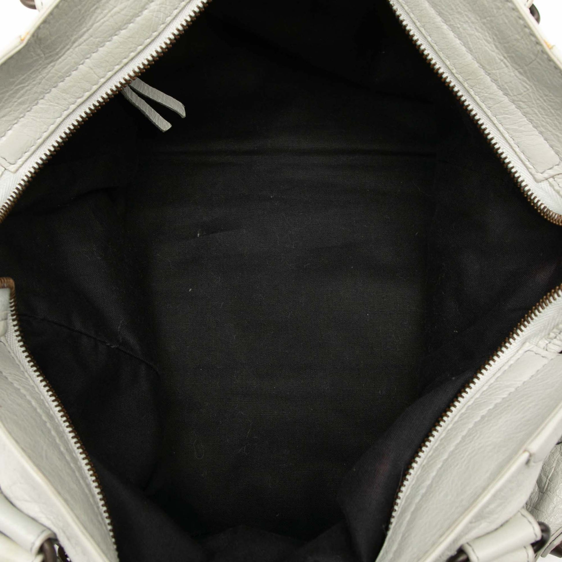 Balenciaga Lambskin Motocross Classic Velo Satchel