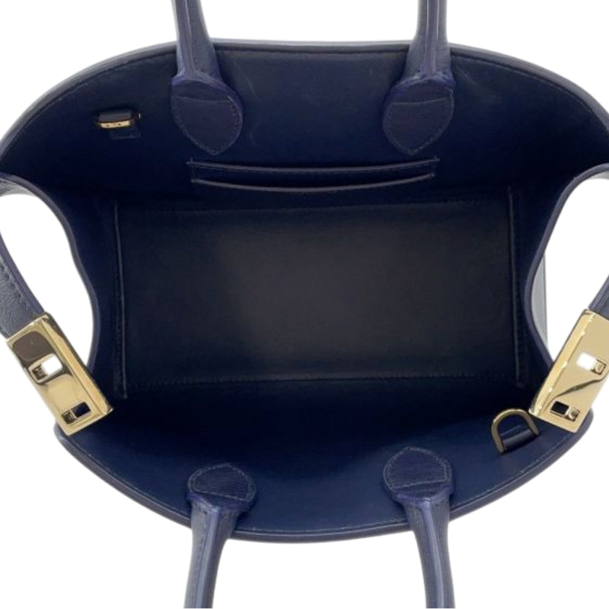 Ferragamo Calfskin Hug Satchel XS