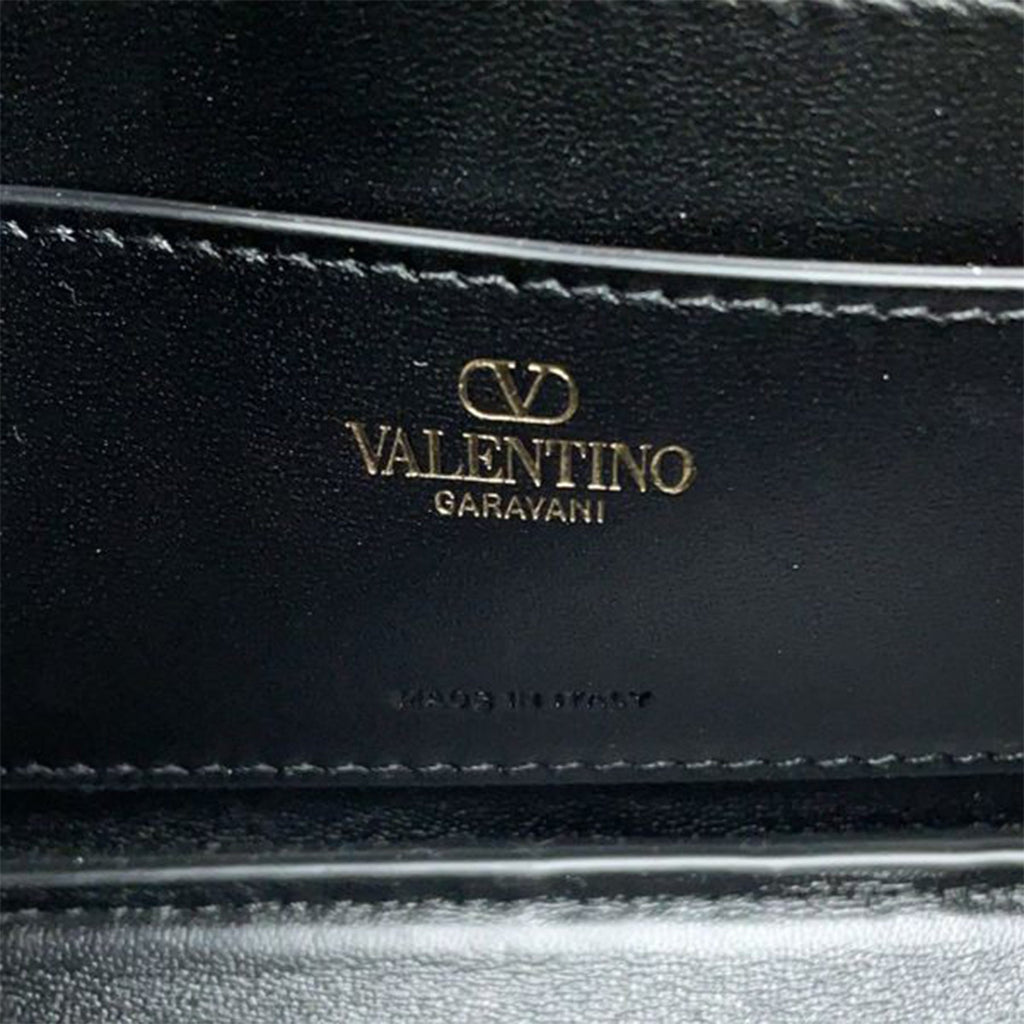 Valentino Calfskin Rockstud Flip Lock Crossbody