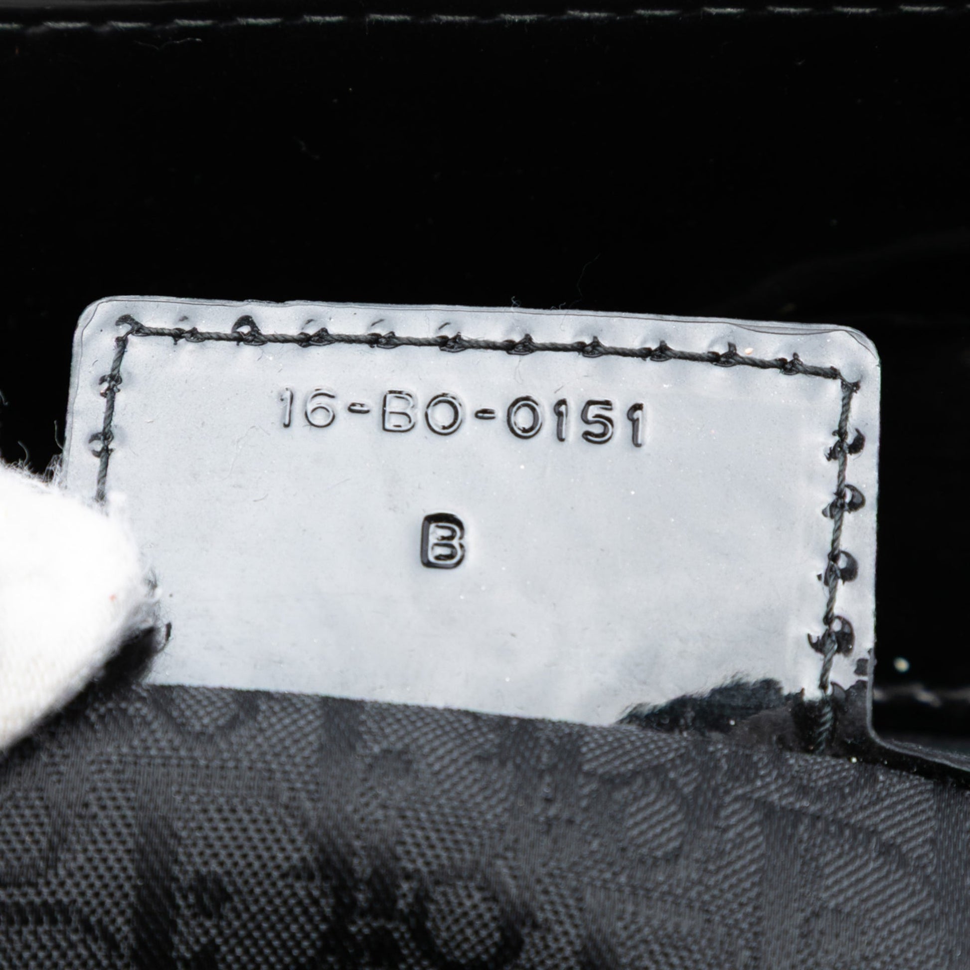 Dior Large Patent Cannage Lady Dior