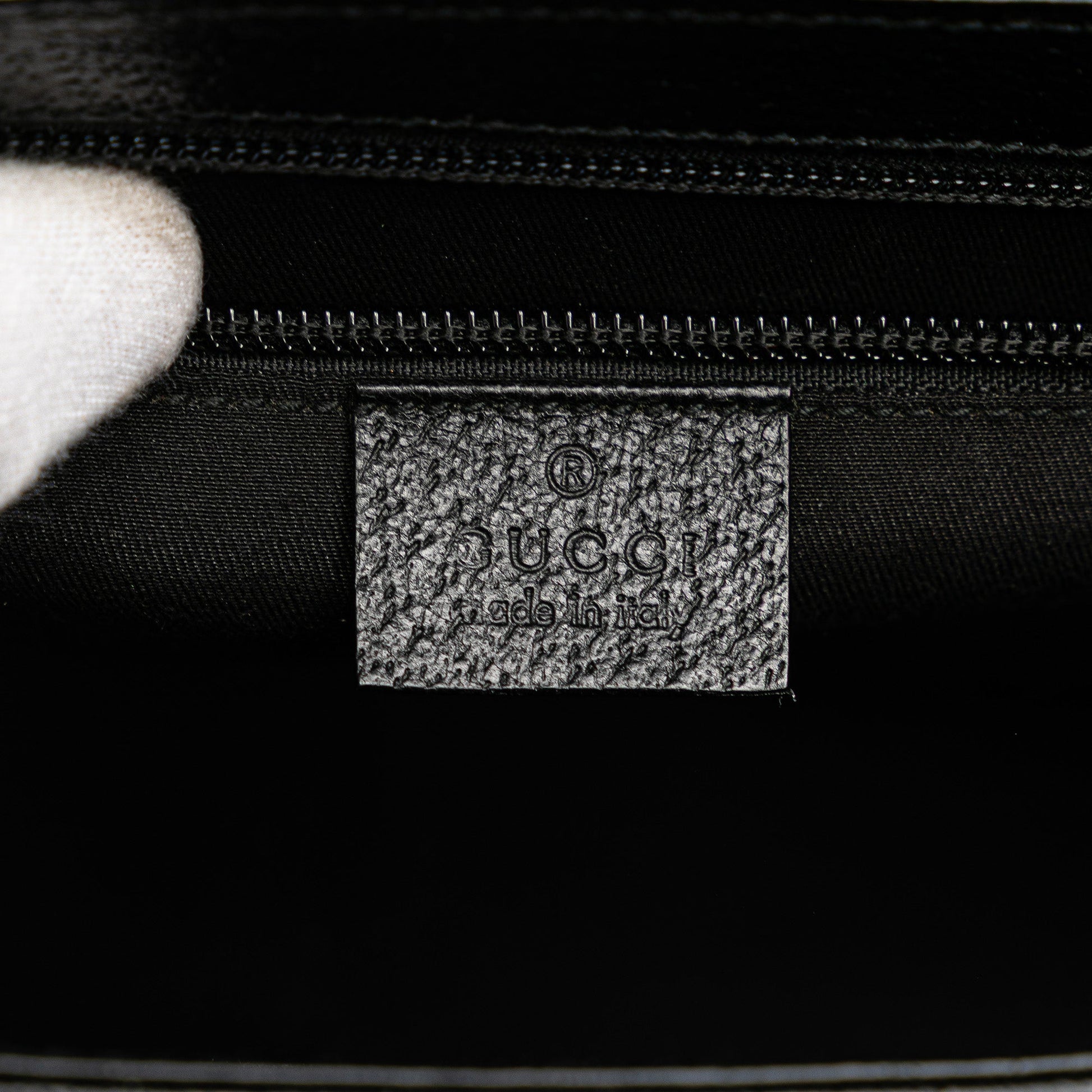 Gucci Studded Leather Clutch