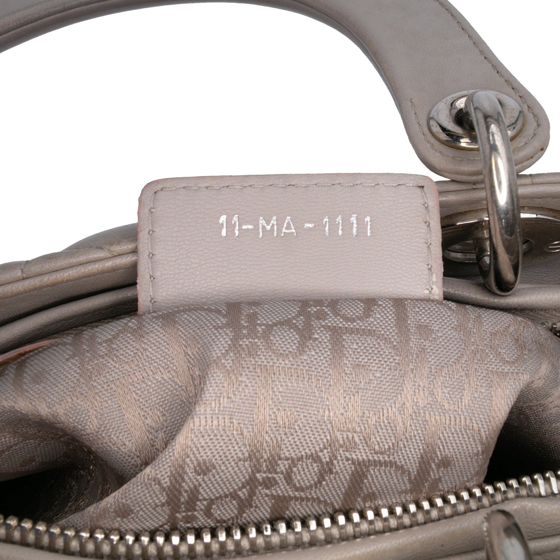 Dior Large Lambskin Cannage Lady Dior