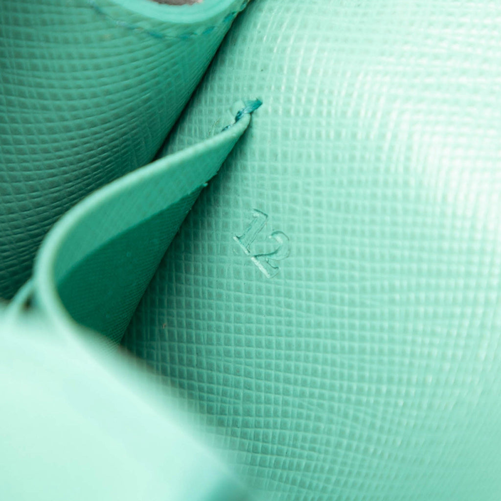 Prada Saffiano Lux Card Holder on Chain