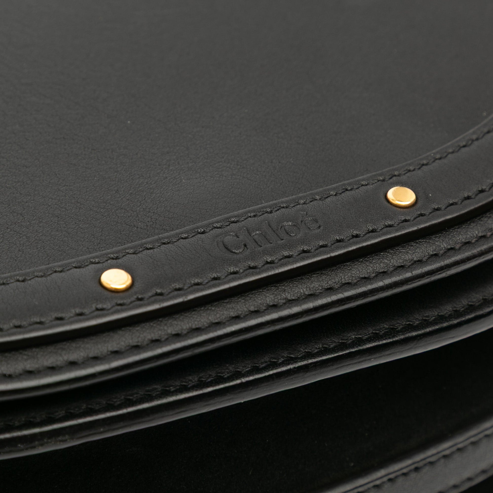 Chloé Medium Leather Nile Bracelet Satchel