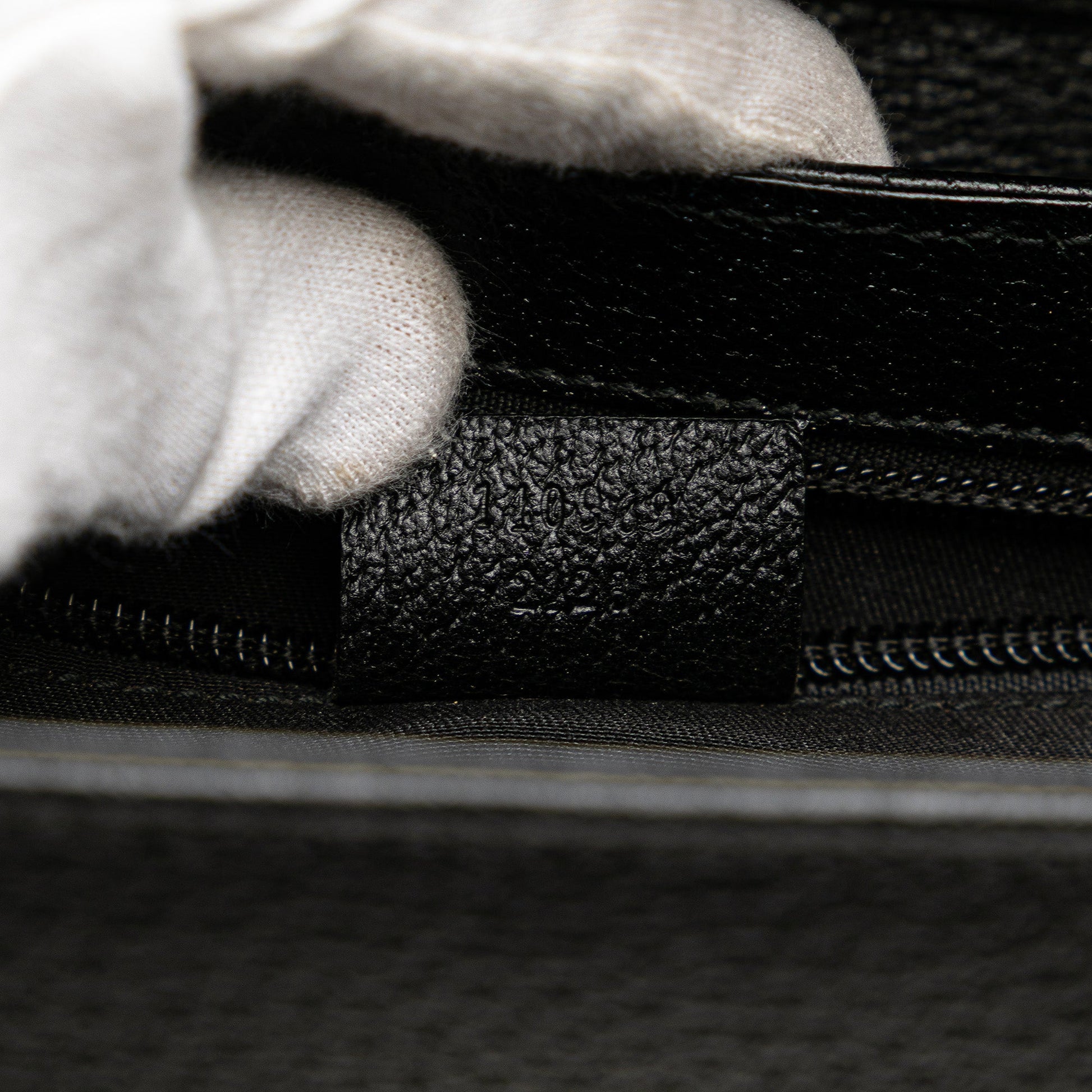 Gucci Studded Leather Clutch