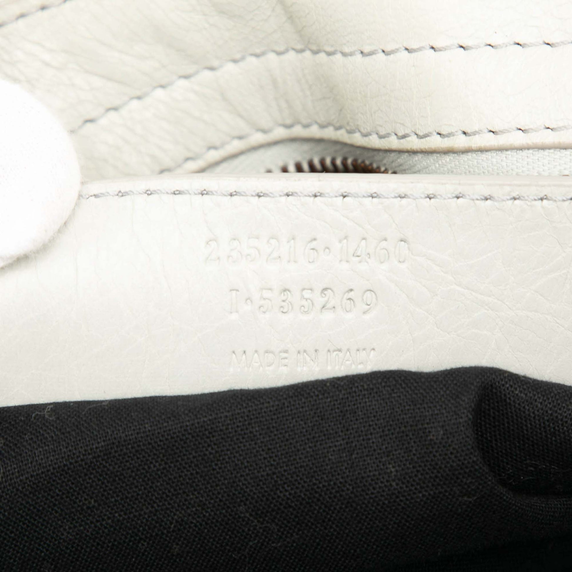 Balenciaga Lambskin Motocross Classic Velo Satchel